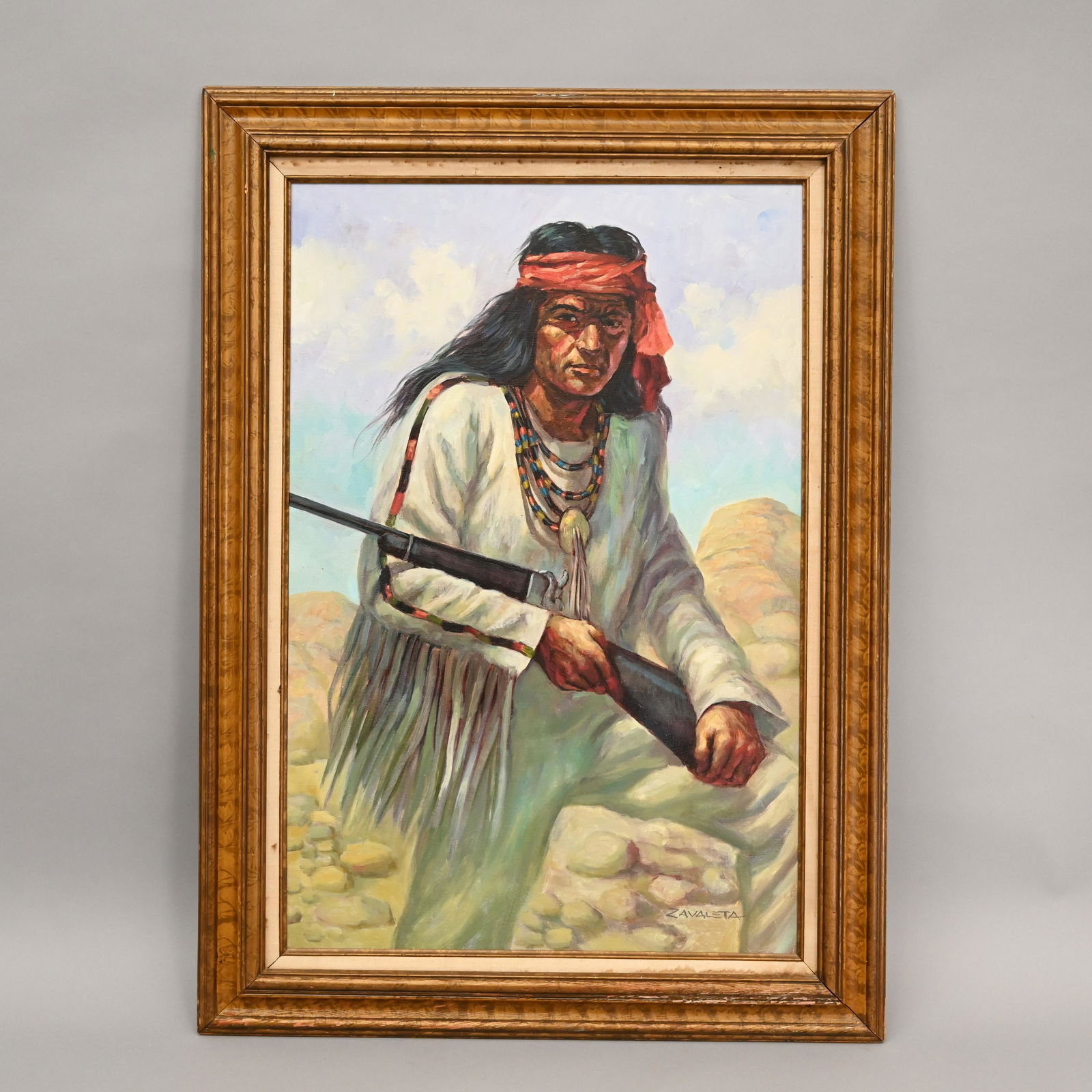 Severo Zavaleta - Portrait of Geronimo (1 of 3)