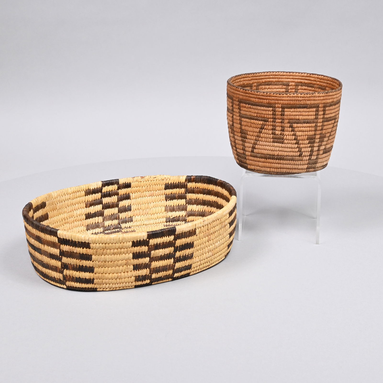 Two American Indian Woven Baskets (1 of 11)