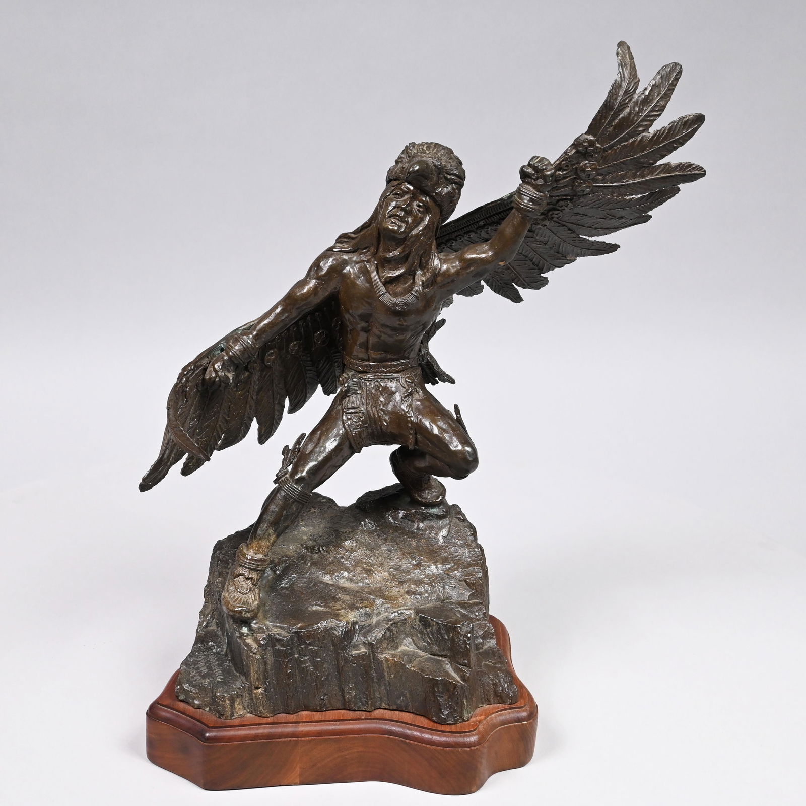 John Soderberg - Eagle Dancer Bronze Sculpture (1 of 6)