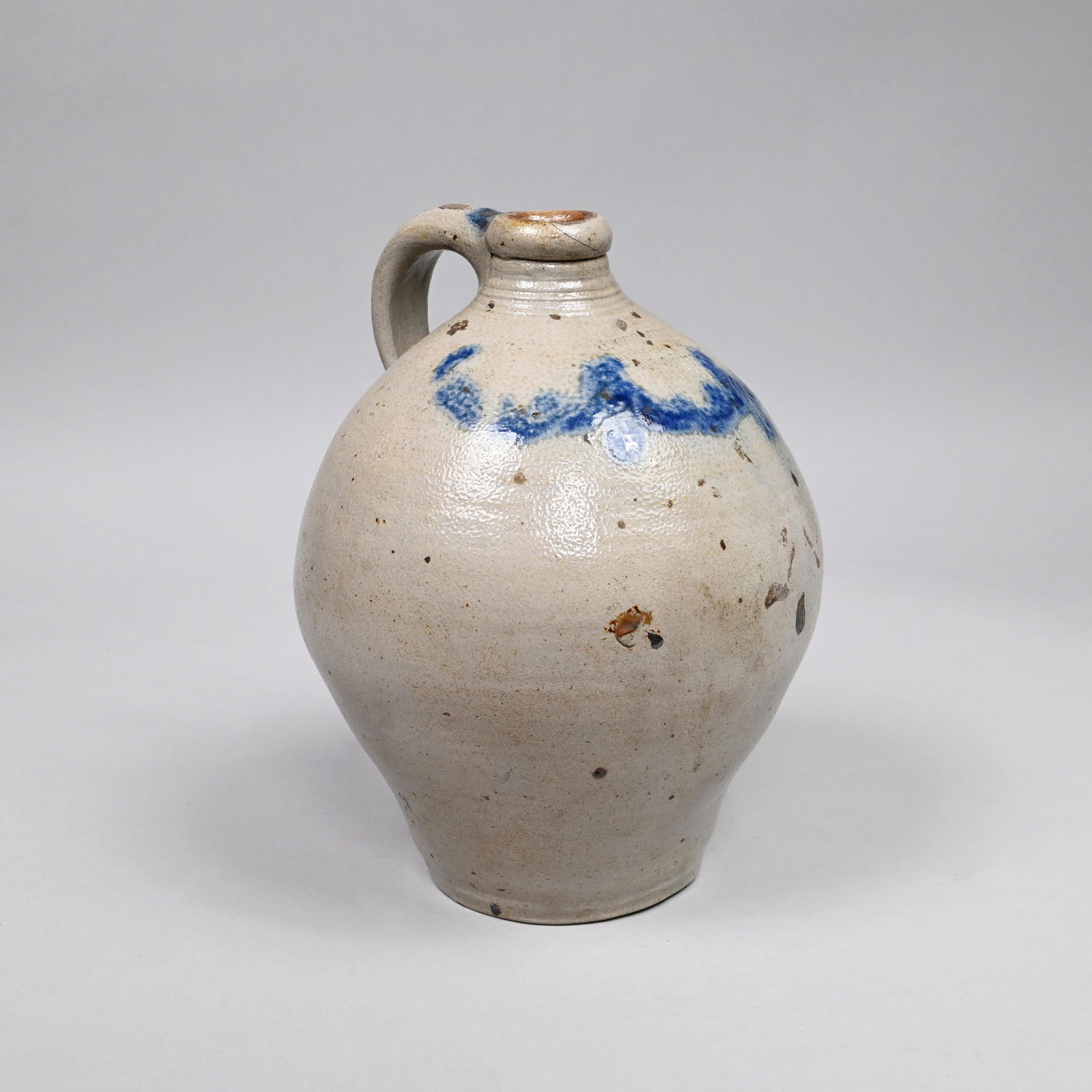 Clarkson Crolius Sr. Stoneware Jug, Circa 1820 (1 of 6)