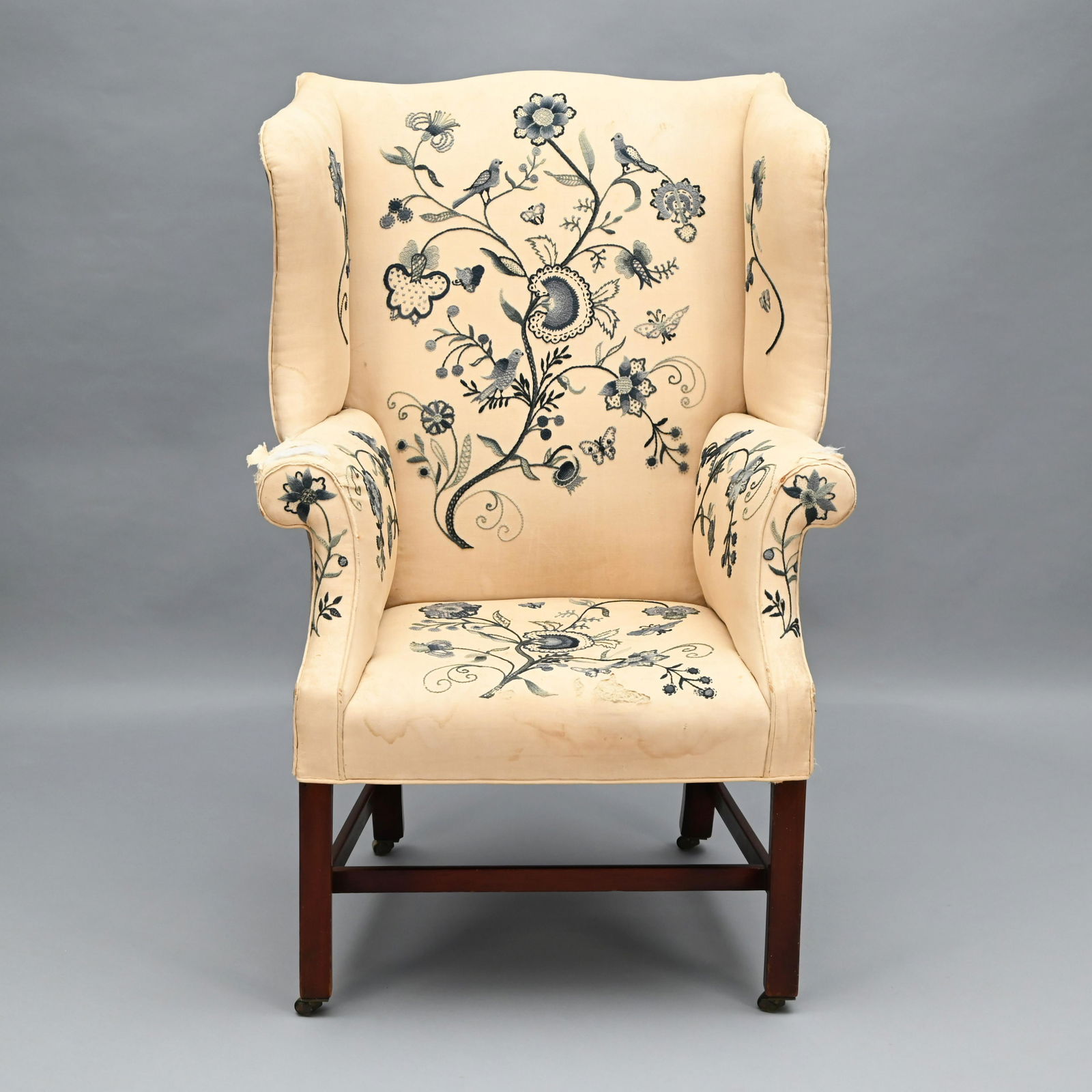 Chippendale Mahogany Easy Chair (1 of 7)