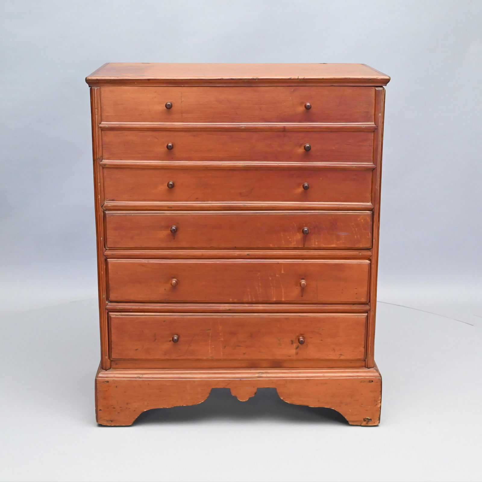 Early American Three-Drawer Pine Blanket Chest (1 of 6)