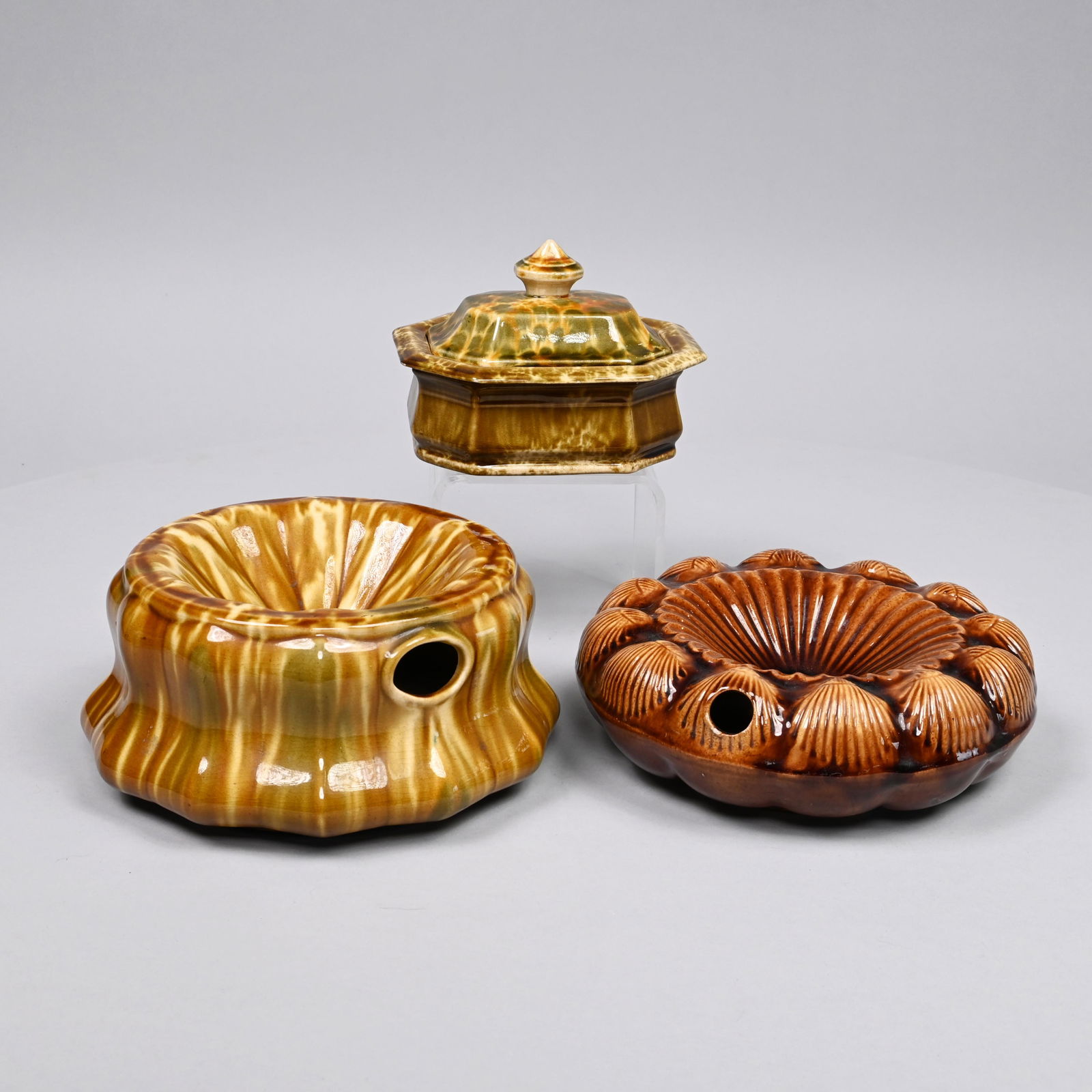Two Bennington Flint Enamel Wares, 1849-58 (1 of 16)