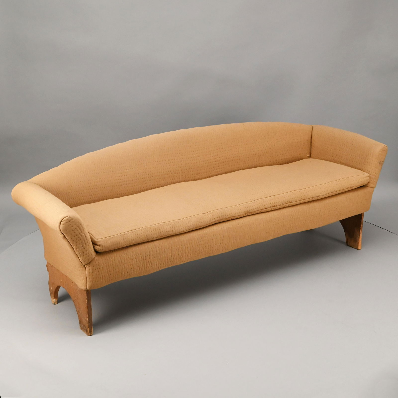 American Pine Linsey-Woolsey-Upholstered Sofa (1 of 5)