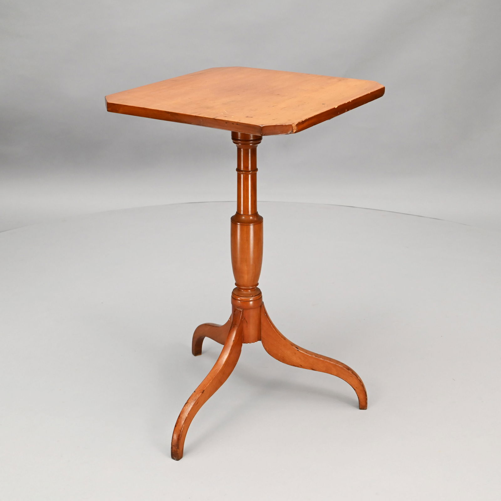 New England Federal Cherry Candlestand (1 of 5)