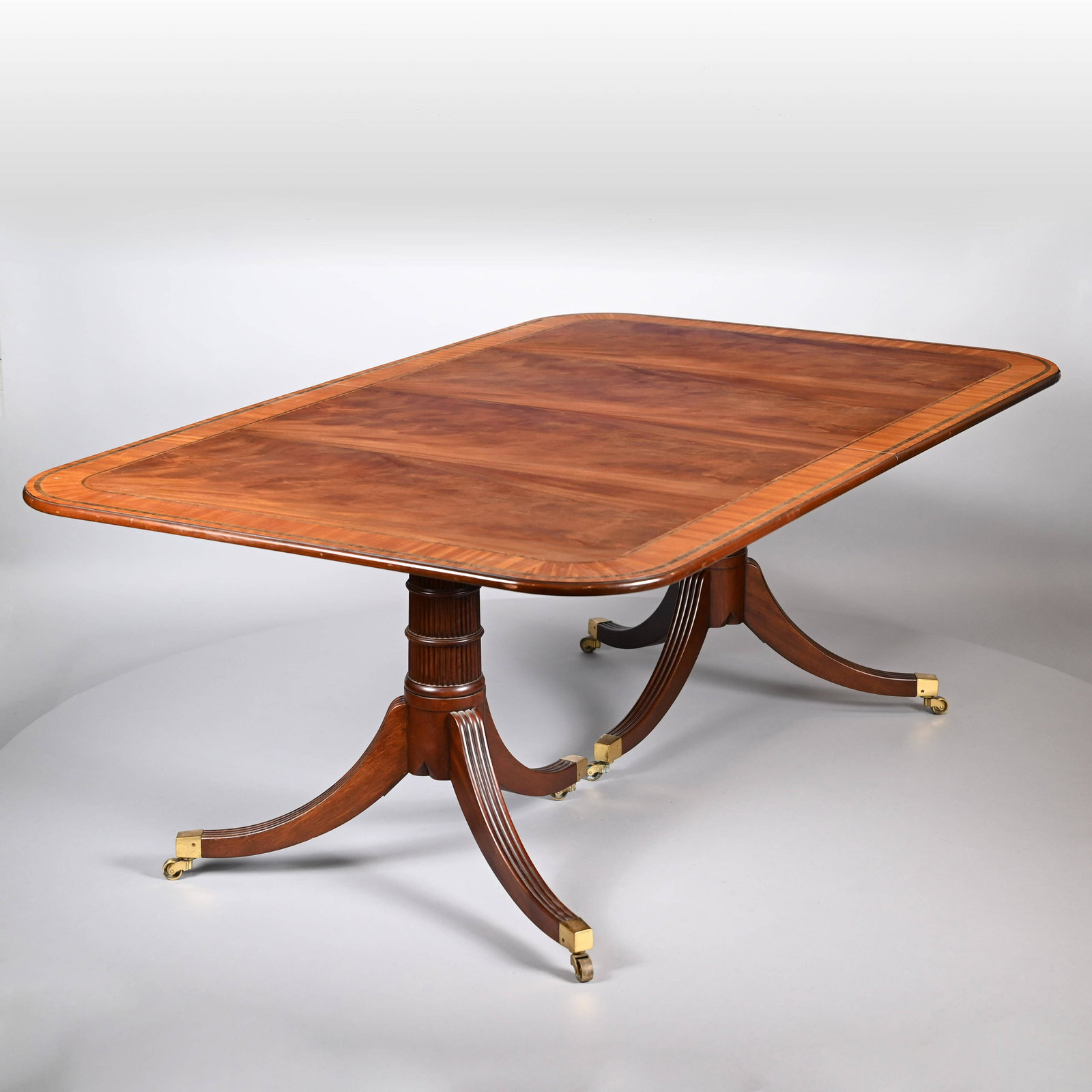 'Georgian' Mahogany Dining Table, Baker Furniture (1 of 3)