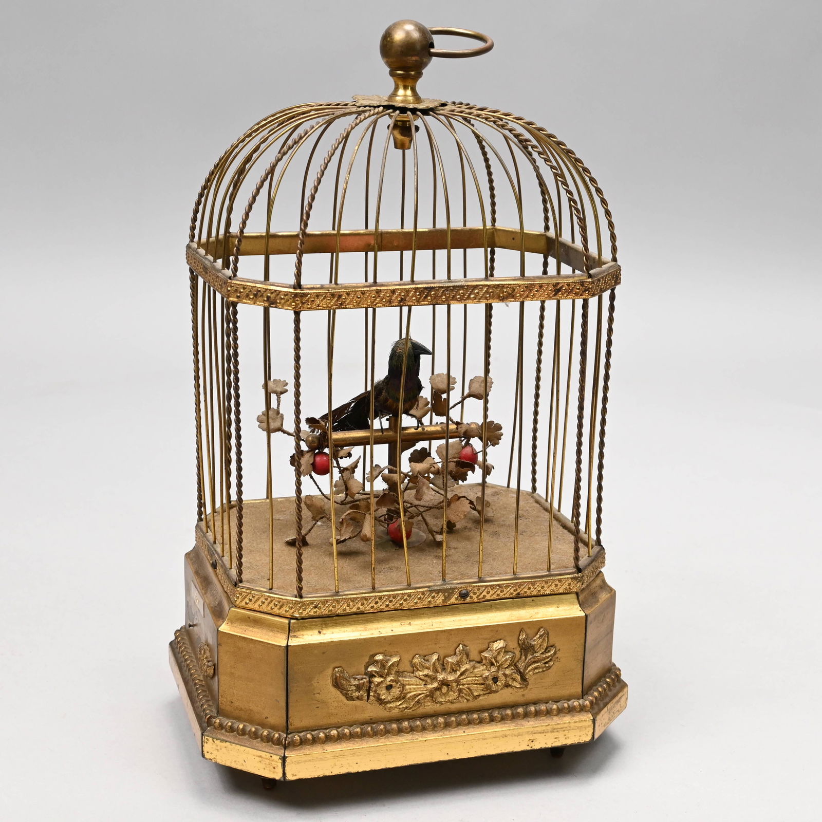 German Automaton Singing Bird Music Box (1 of 7)
