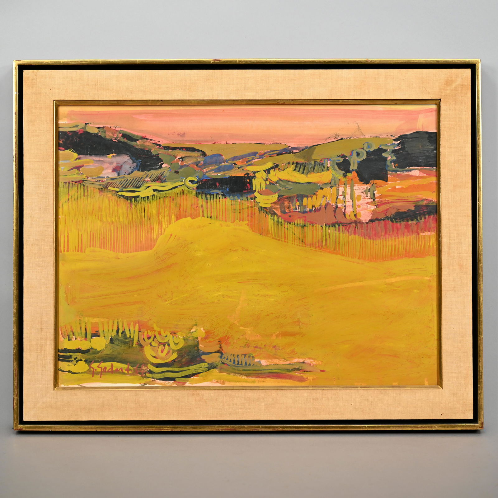 Gabriel Godard - "Champs Jaunes," 1964 (1 of 5)