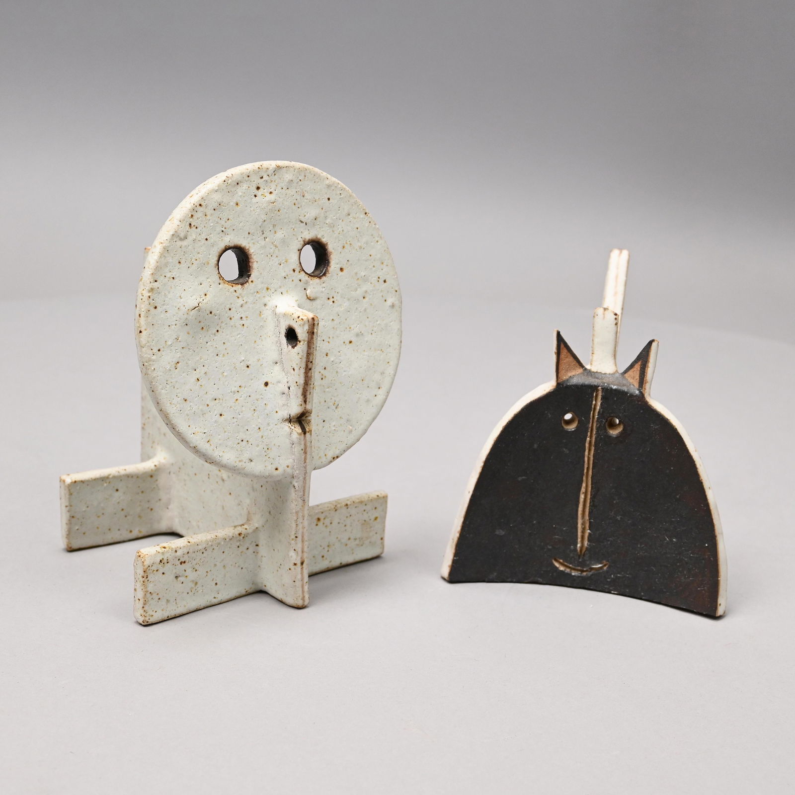 Bruno Gambone - Two Glazed Stoneware Sculptures (1 of 13)