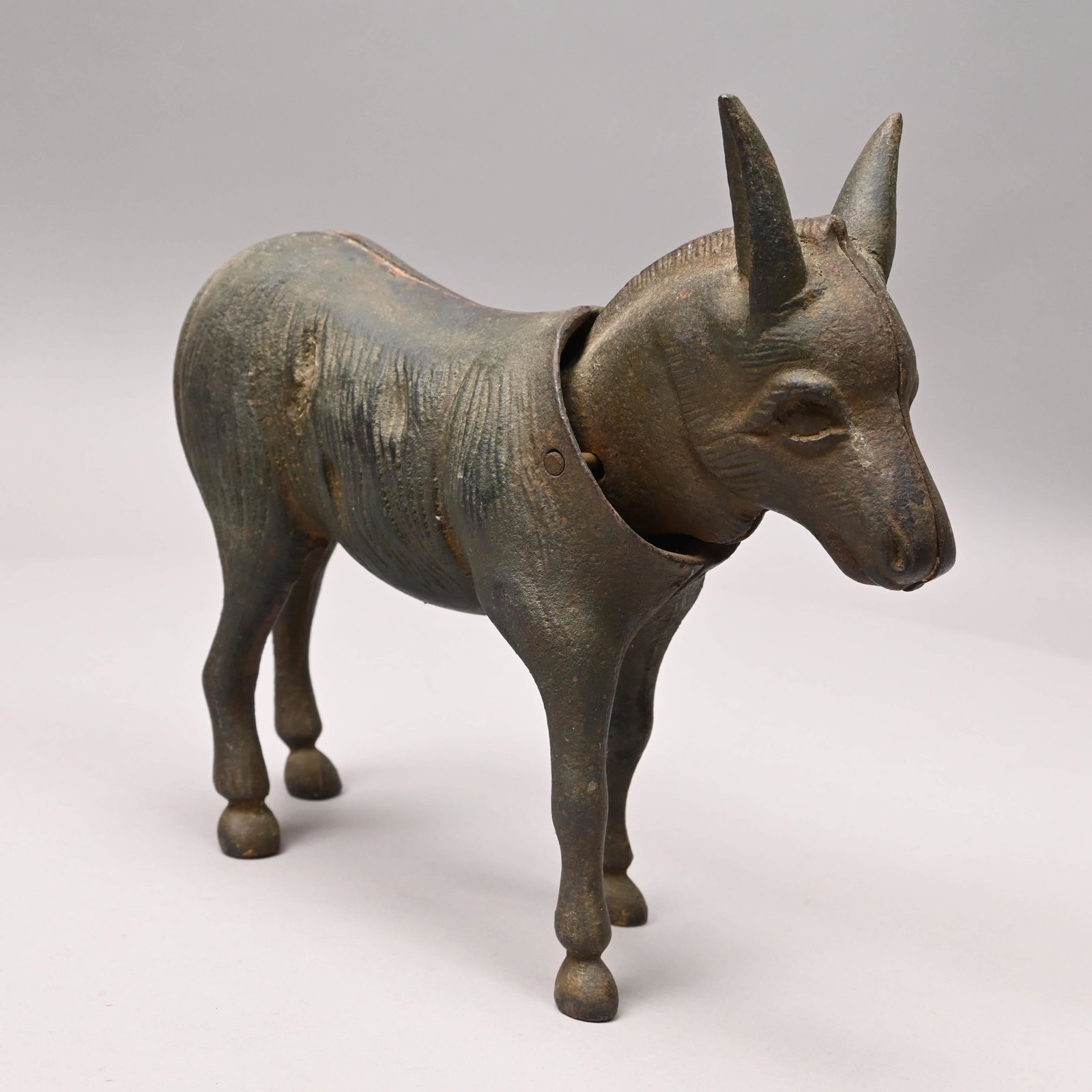 American Cast-Iron Nodding Donkey Toy or Doorstop (1 of 7)