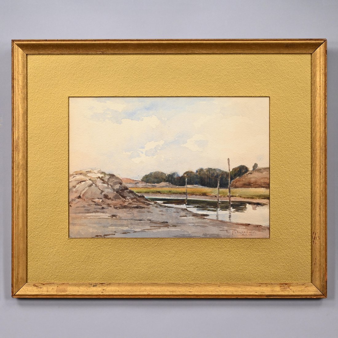 E.F. Goodwin - Tidal Flats, 1891 (1 of 3)