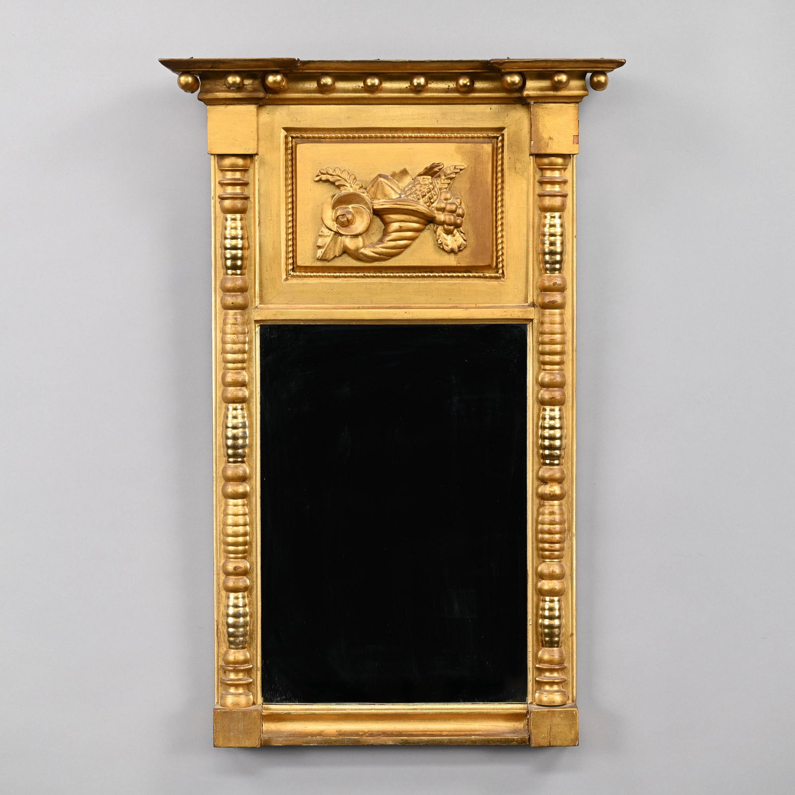 American Classical Giltwood Mirror, Circa 1830 (1 of 3)