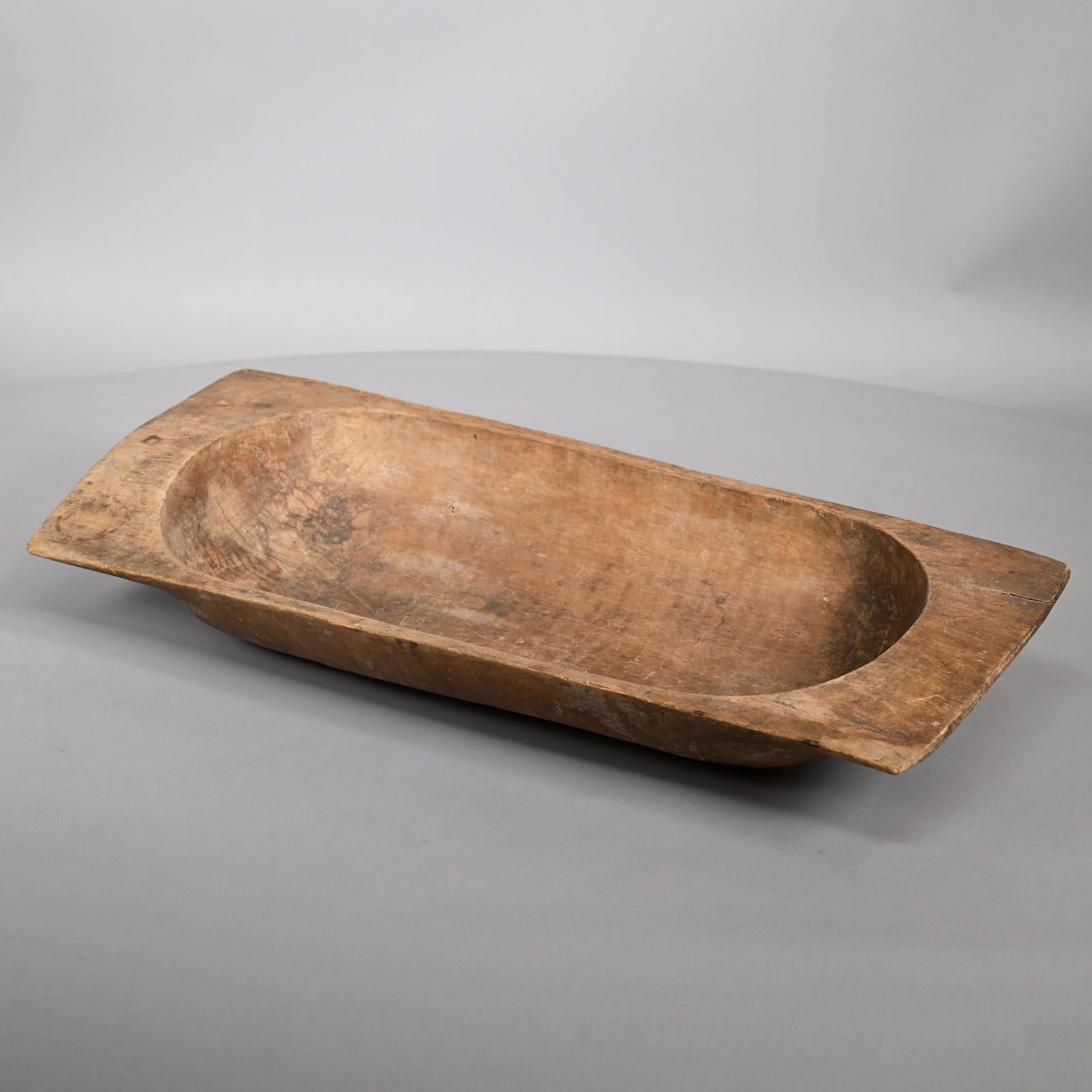 Early and Large Birch Trencher, Nineteenth Century (1 of 5)