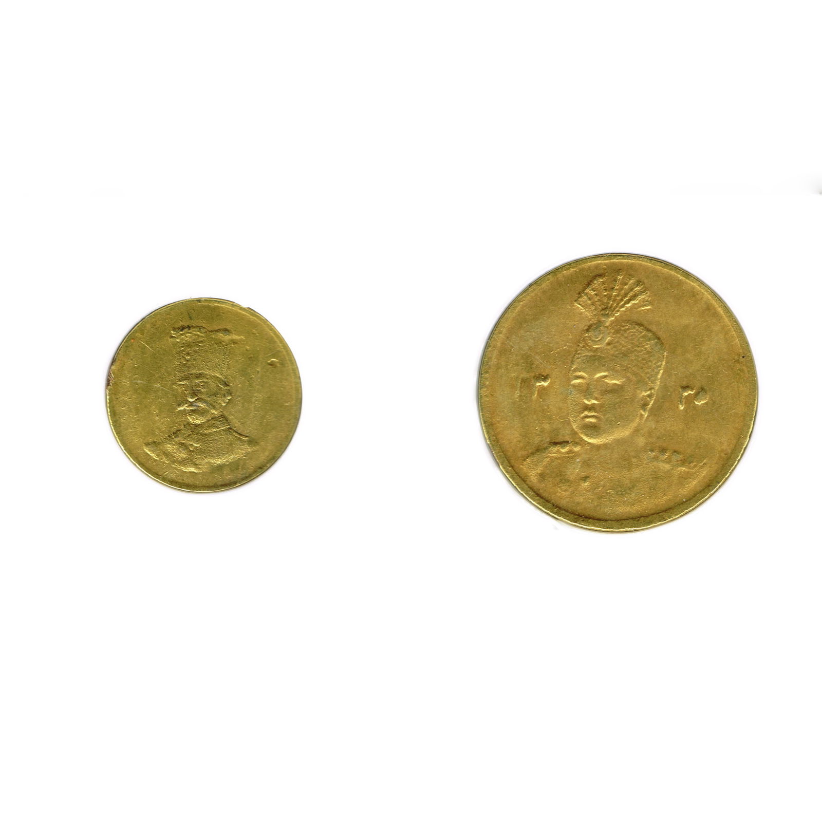 Lot of Two Persian Gold Coins (1 of 2)
