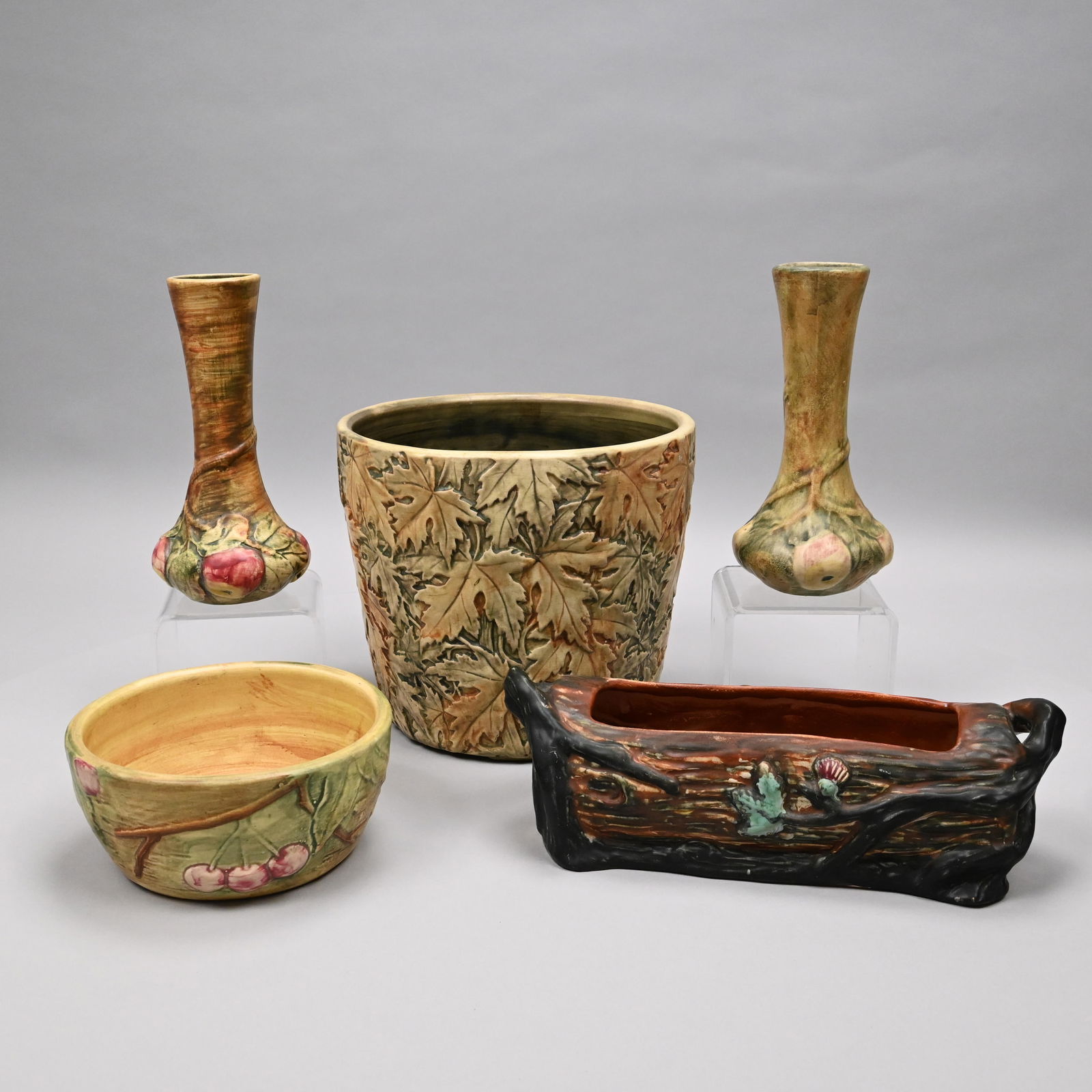 Five Weller Pottery Company Wares, 1915-1933 (1 of 13)