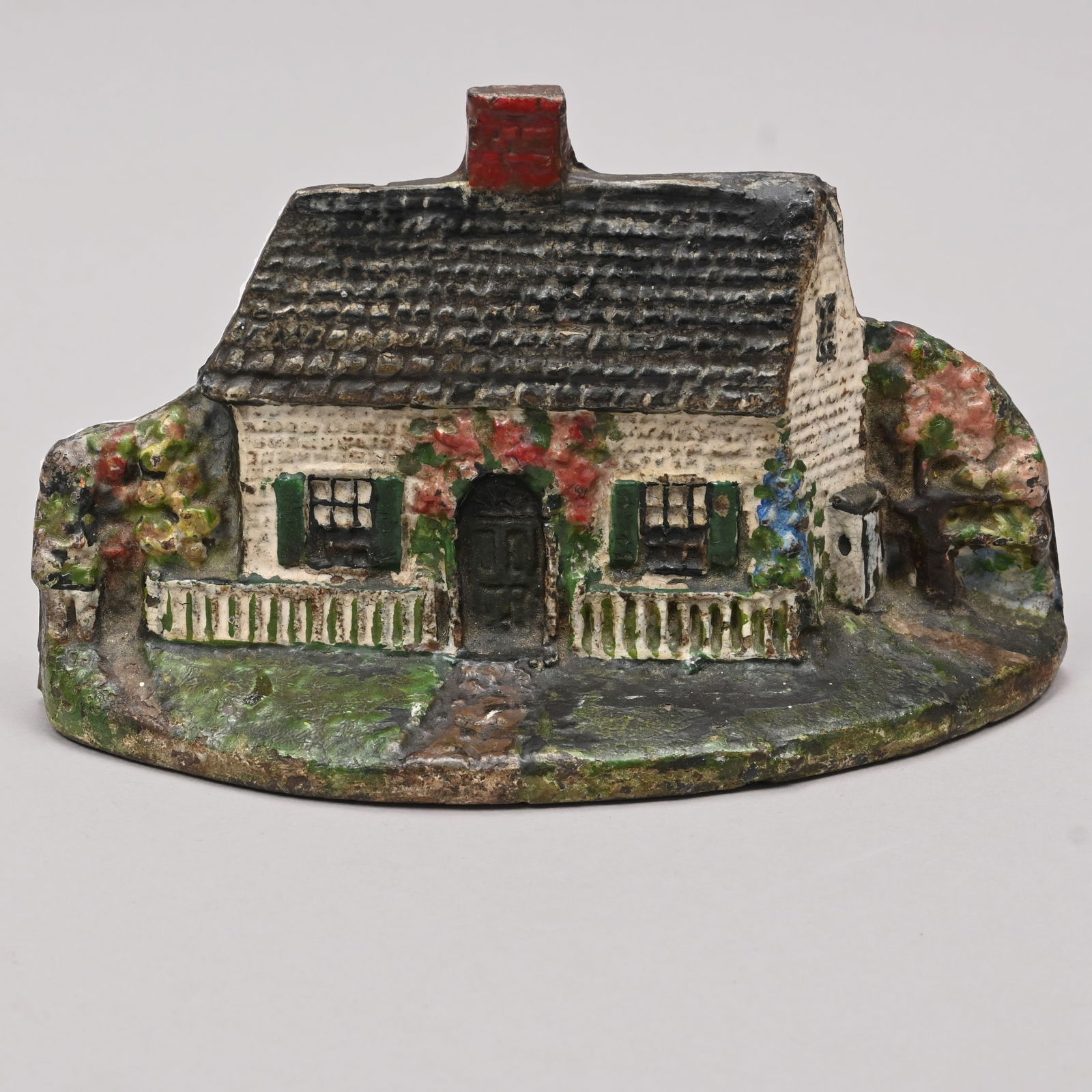 American Cast-Iron Cottage Doorstop, Sarah Symonds (1 of 4)