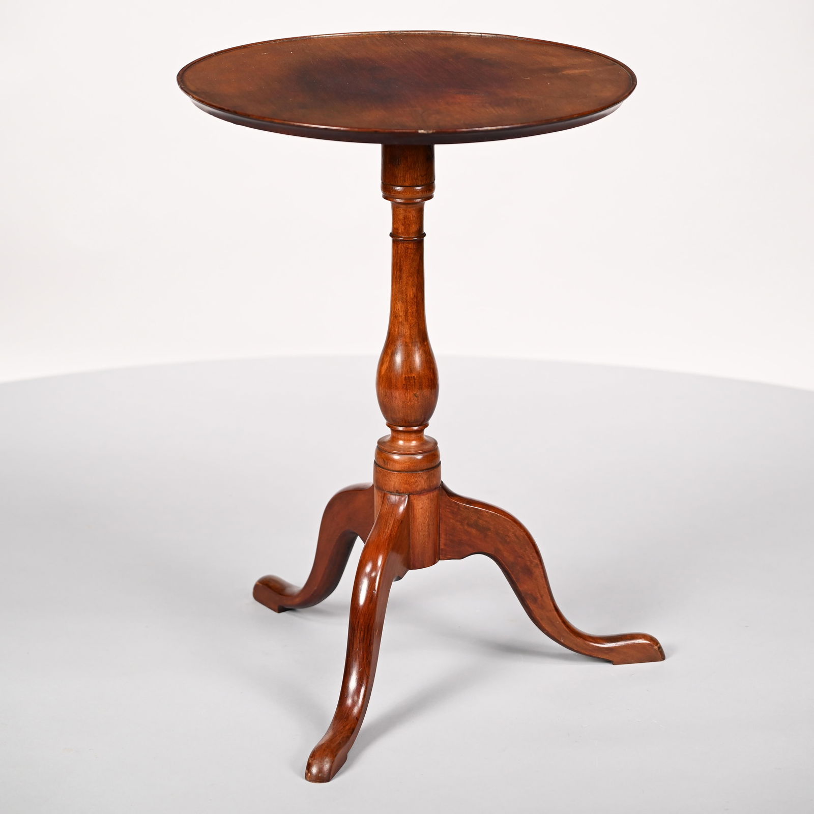 Queen Anne Style Cherry Candlestand (1 of 13)