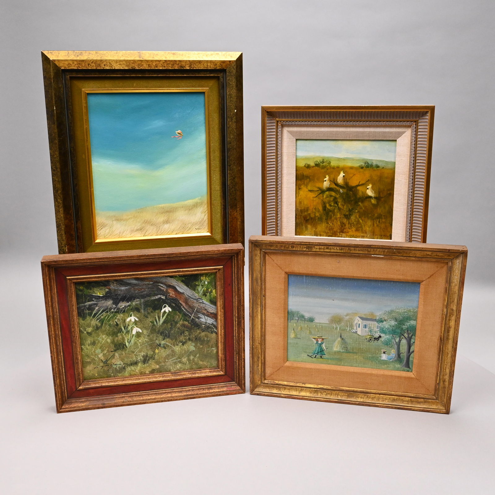 American/German SchoolsFour Contemporary Paintings (1 of 15)