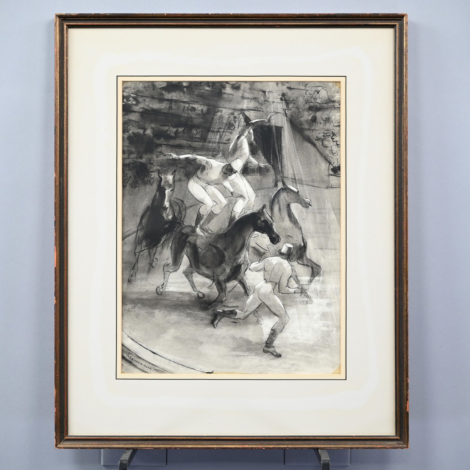 Daniel Rasmusson - Circus Equestrians III, 1955 (1 of 4)