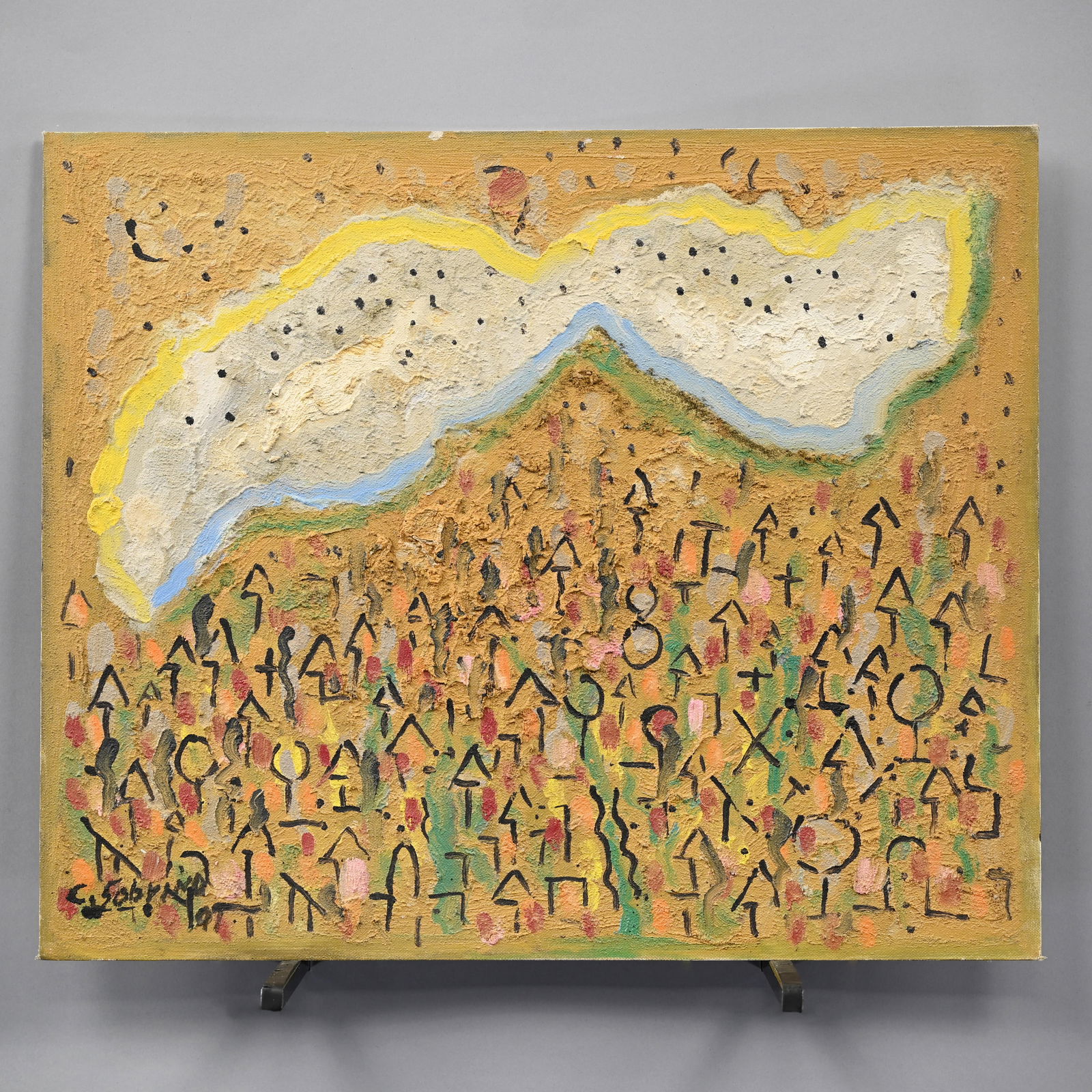 Carmelo Sobrino - Abstract Symbols, 1991 (1 of 3)