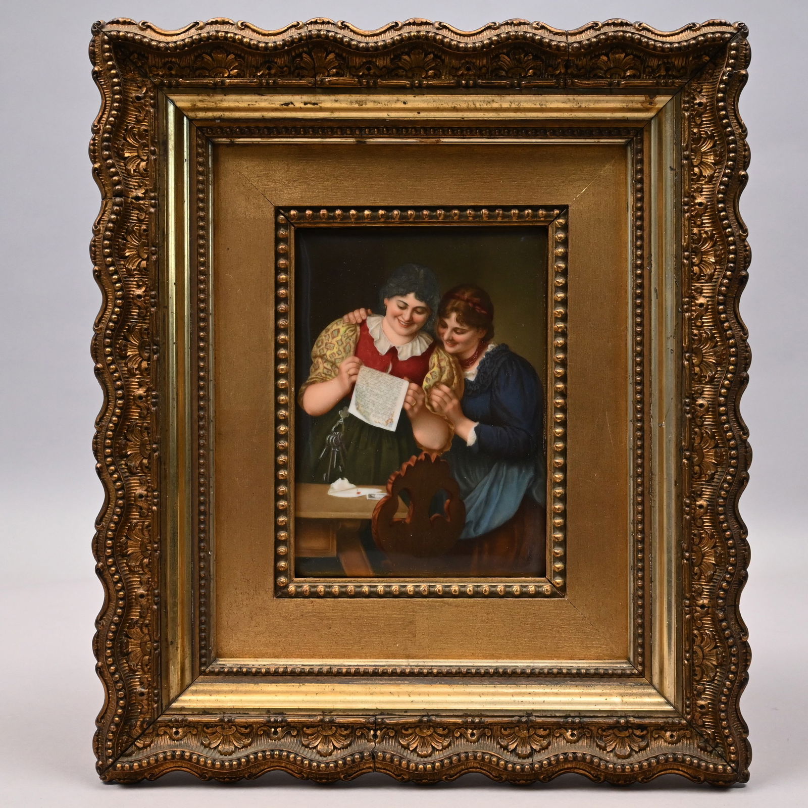 Berlin Porcelain (KPM) Plaque, Circa 1884 (1 of 4)