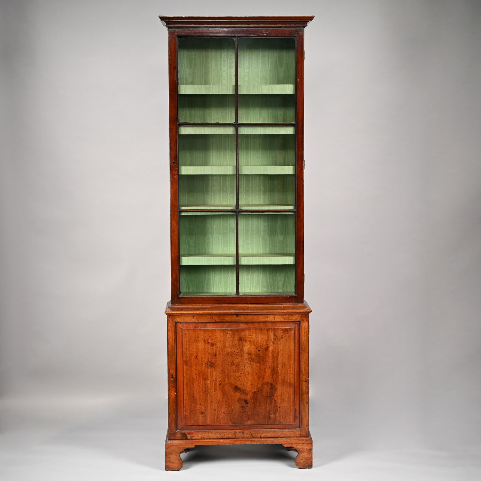 George III Mahogany Display Cabinet (1 of 6)