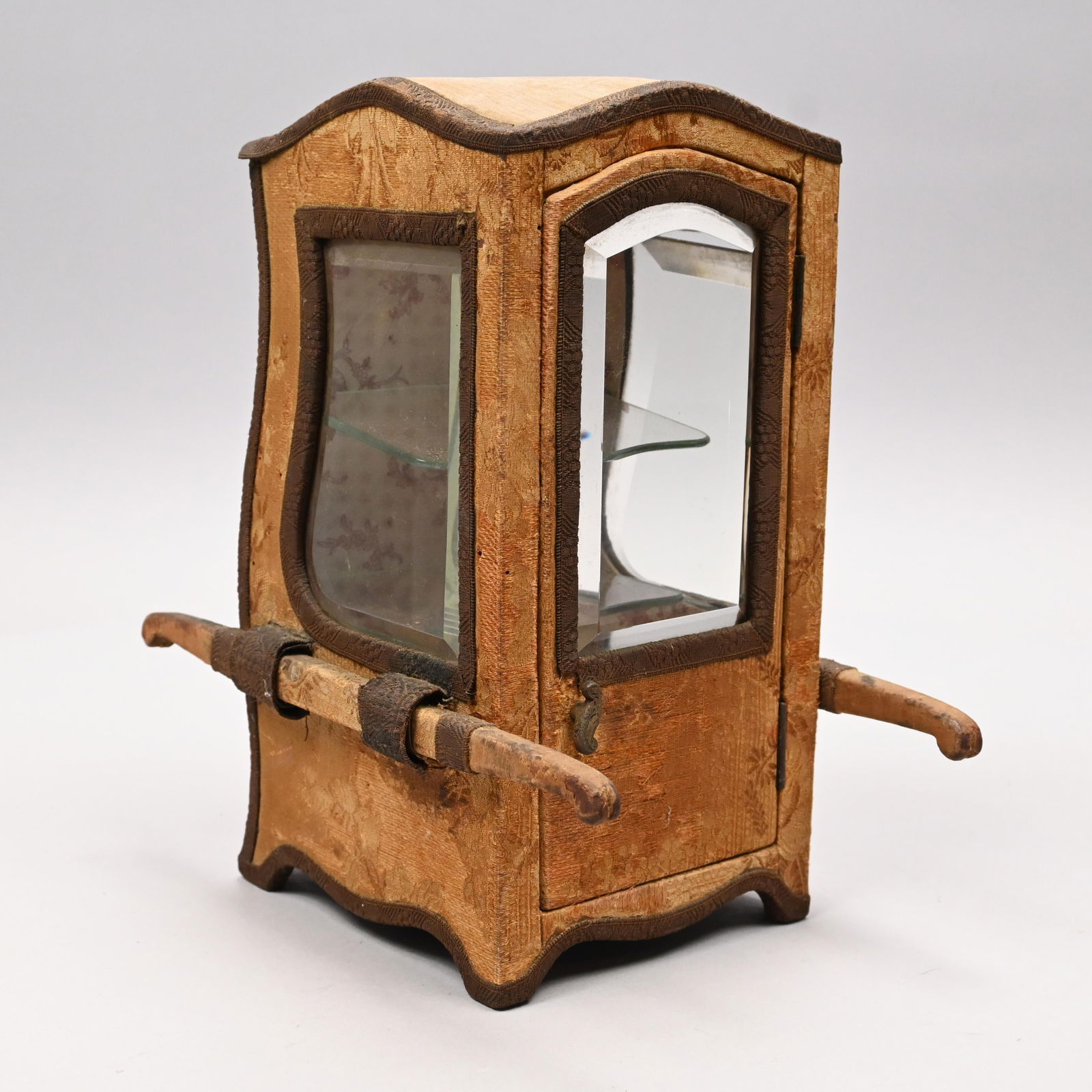 French Miniature Sedan Chair Display Cabinet (1 of 8)