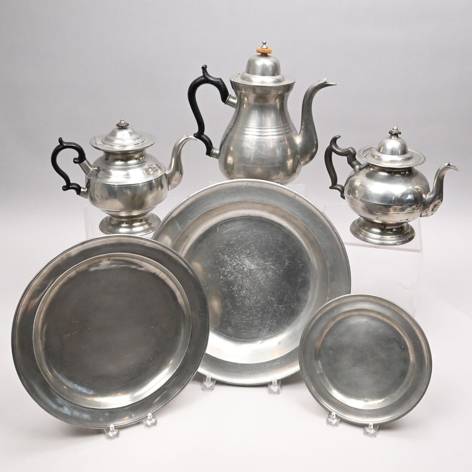 Six American Pewter Wares (1 of 19)
