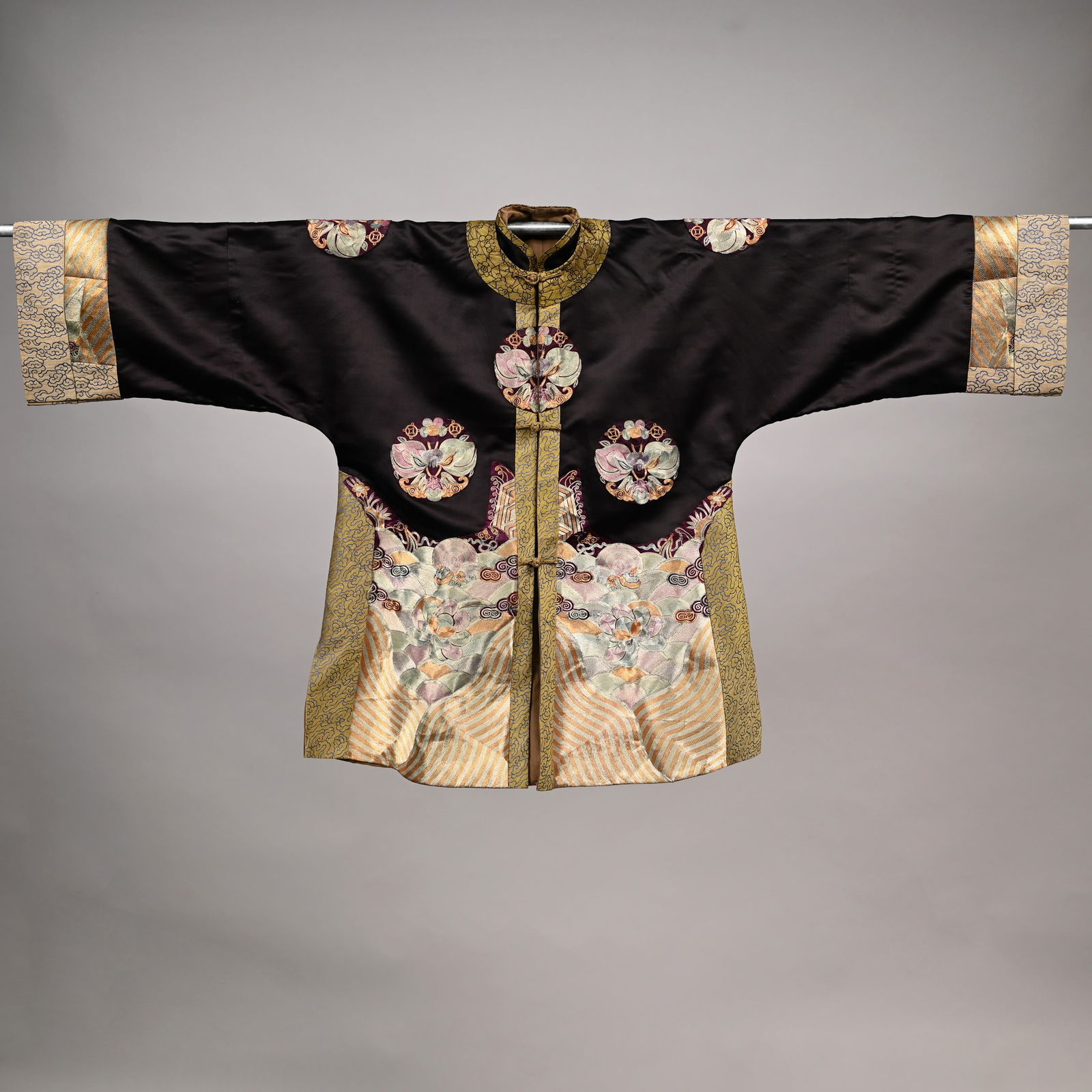 Chinese Silk & Metallic-Thread Embroidered Jacket (1 of 3)