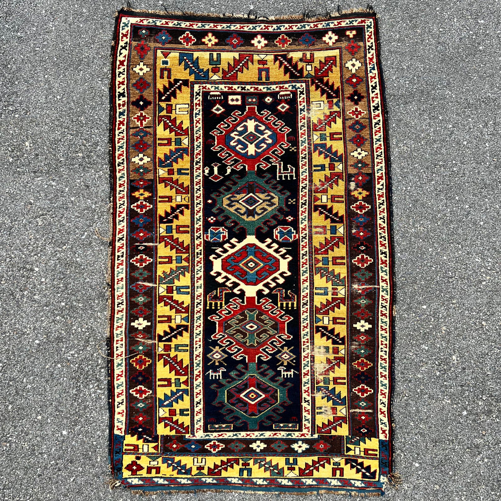 Caucasian Scatter Rug (1 of 5)