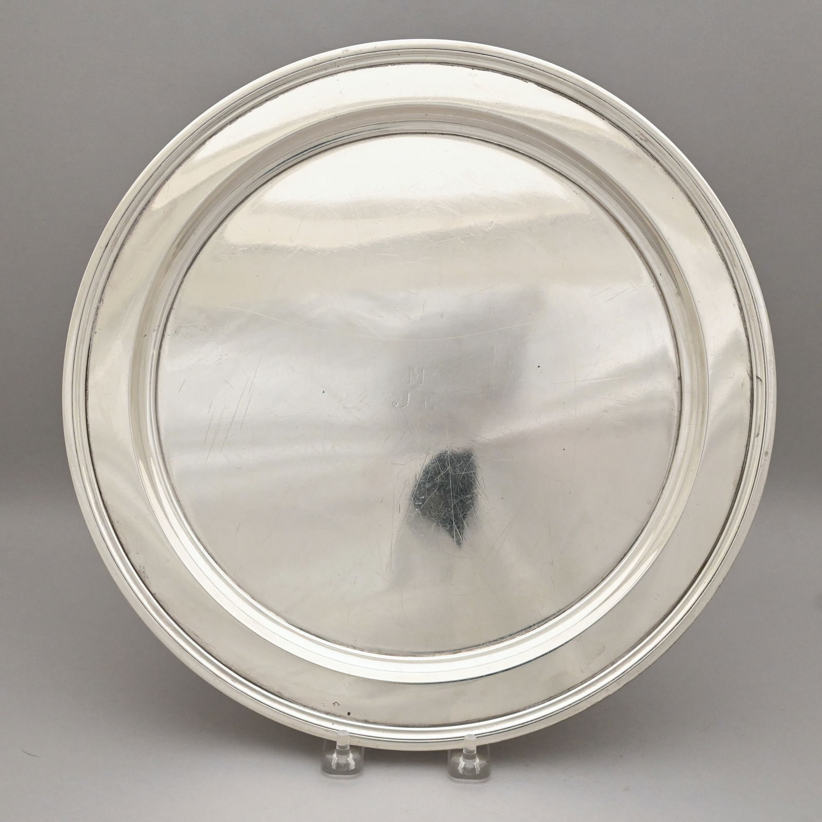 Tiffany & Co. Sterling Silver Serving Tray,1907-47 (1 of 4)