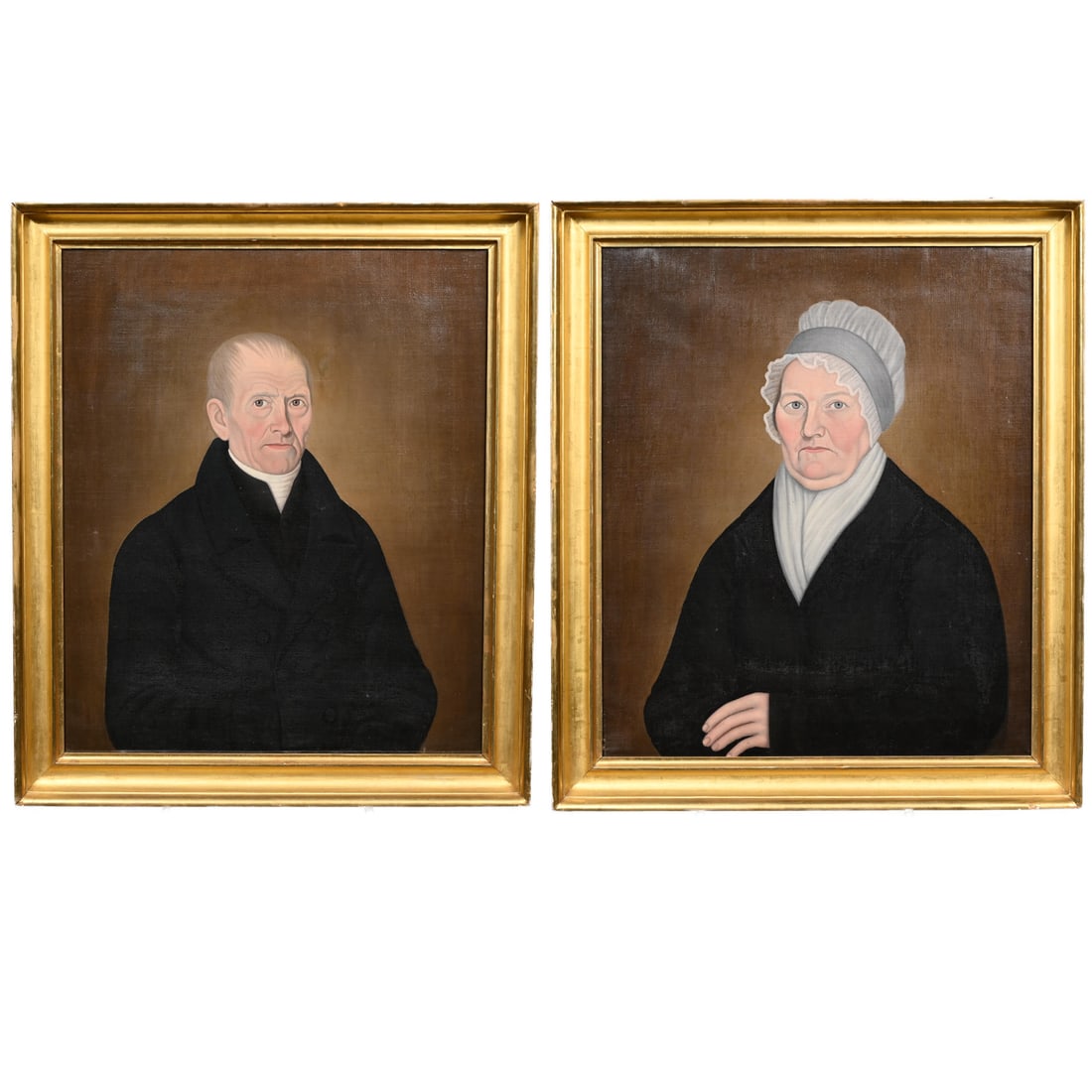 John Brewster - Dr. Amos Gale & Wife Sarah B. Gale (1 of 17)