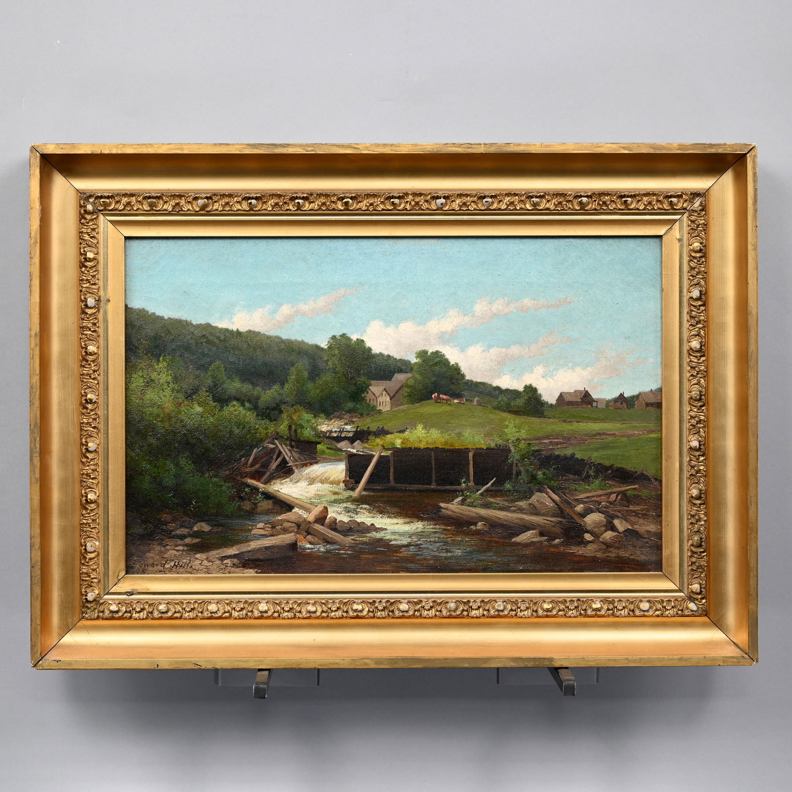 Edward Hill - Farmstead Above the Dam, 1895 (1 of 3)