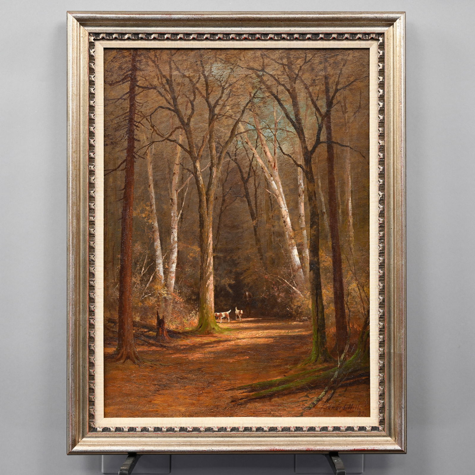 Edward Hill - Hunter with Pair of Setters, 1899 (1 of 3)