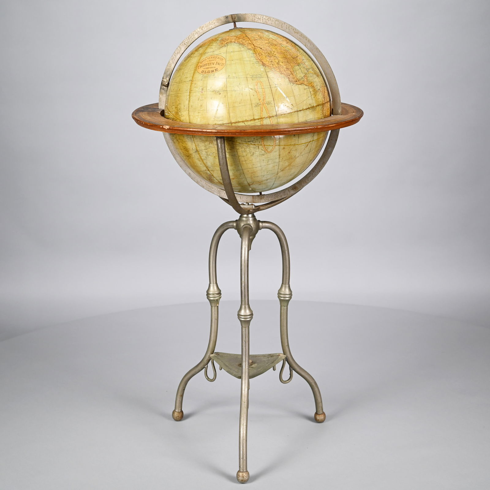 Rand, McNally & Co.Terrestrial Floor Globe,Chicago (1 of 14)