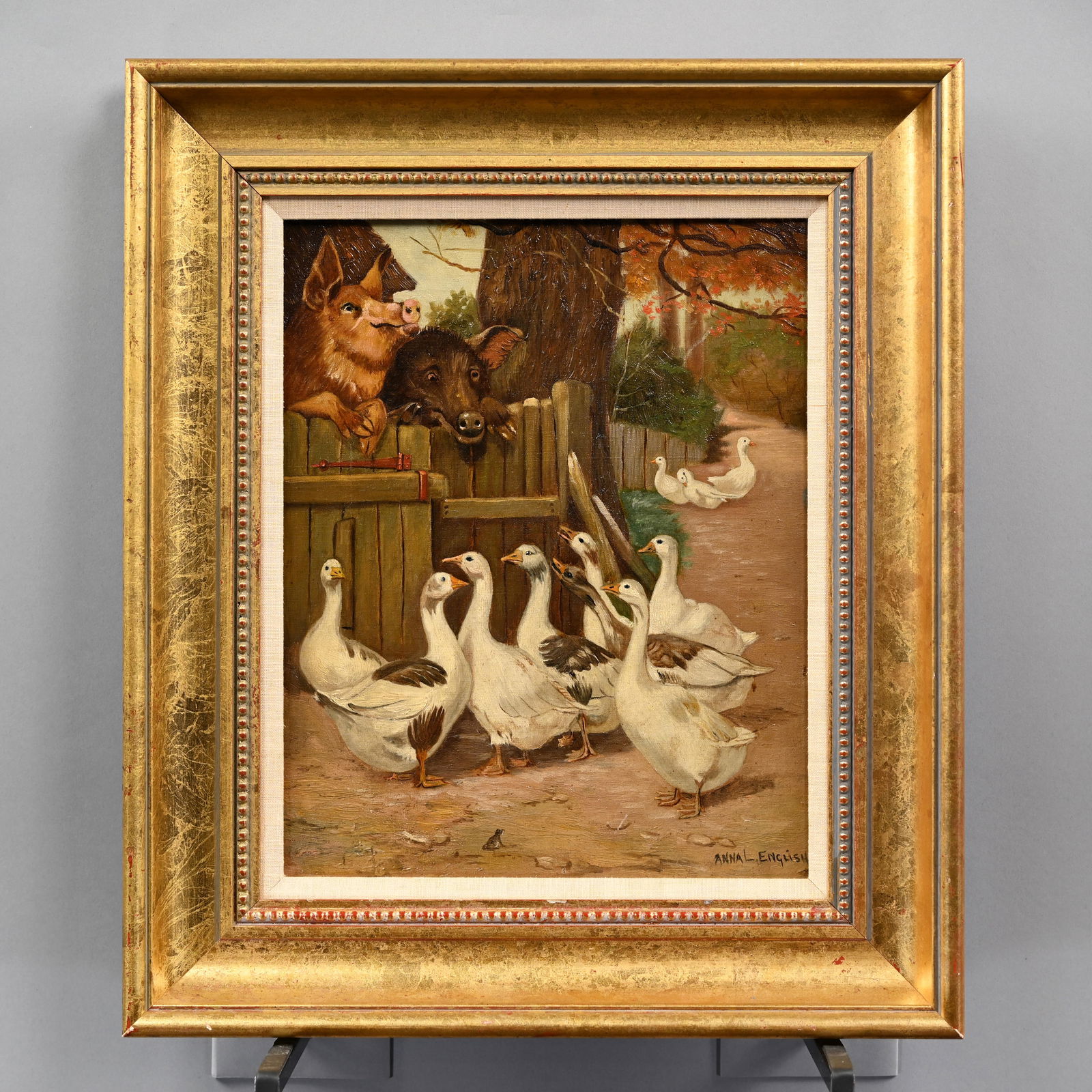 Anna L. English - Barnyard Conversation (1 of 3)