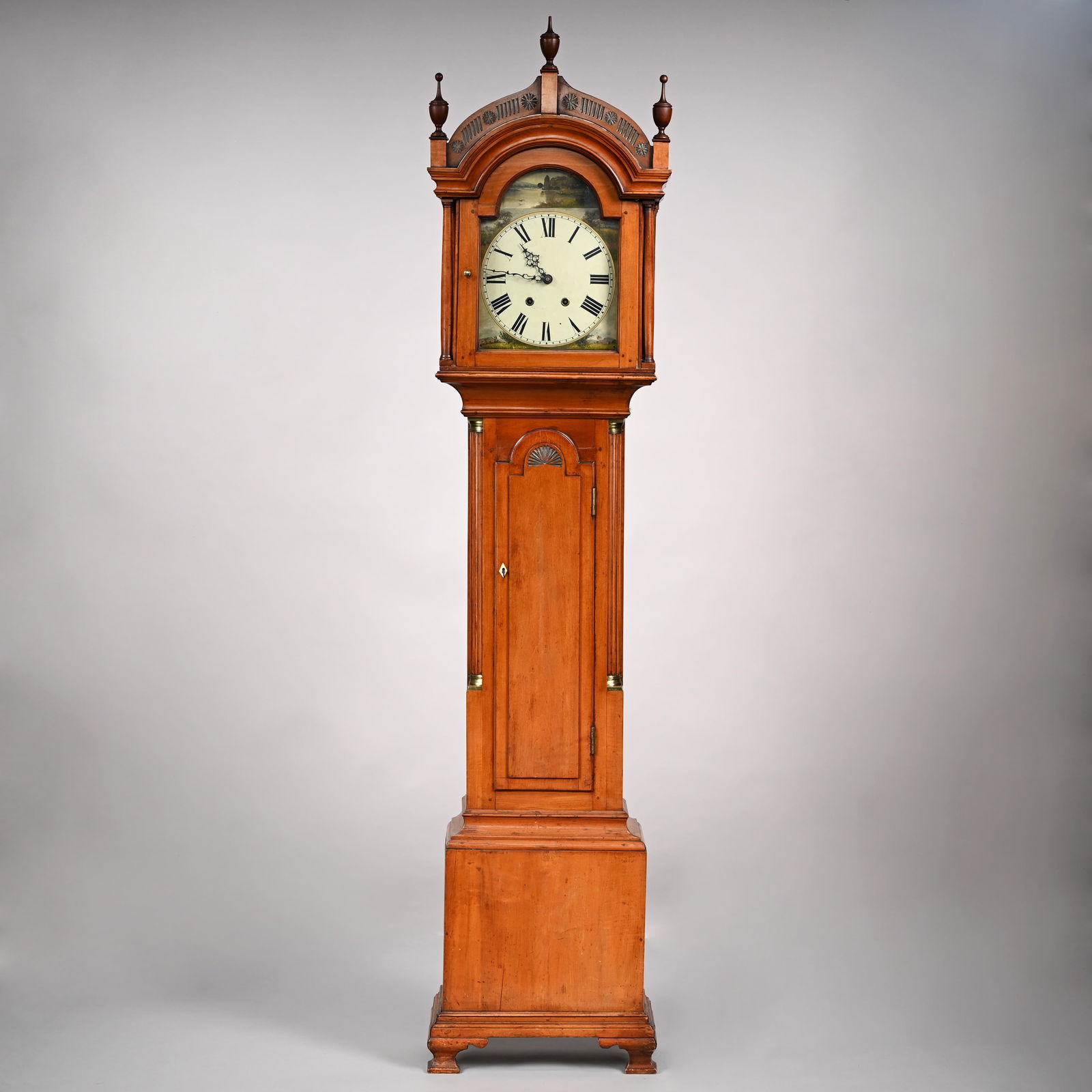 Federal Maple Tall Case Clock (1 of 17)