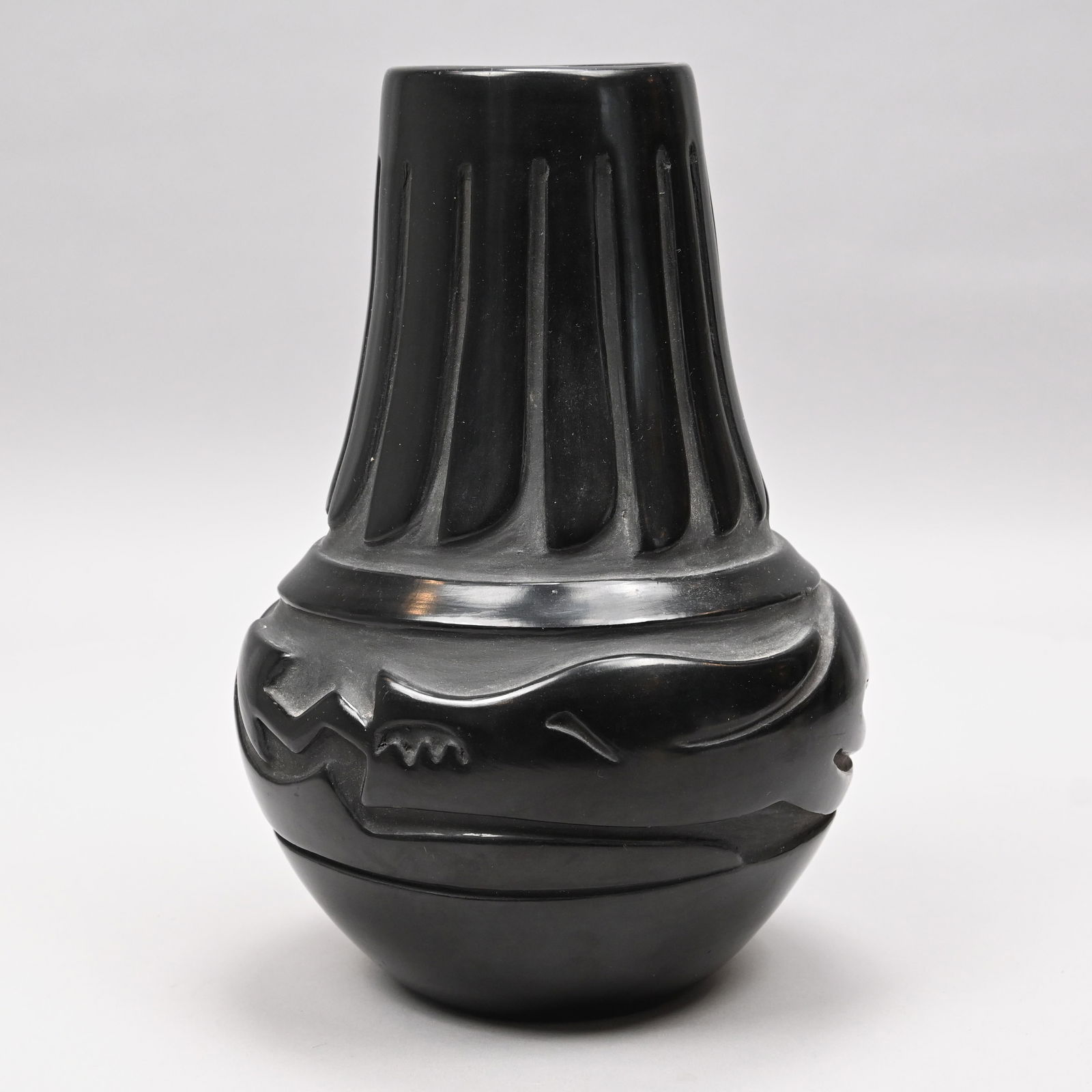 Pablita (Tafoya Chararria) - Santa Clara Vase (1 of 5)