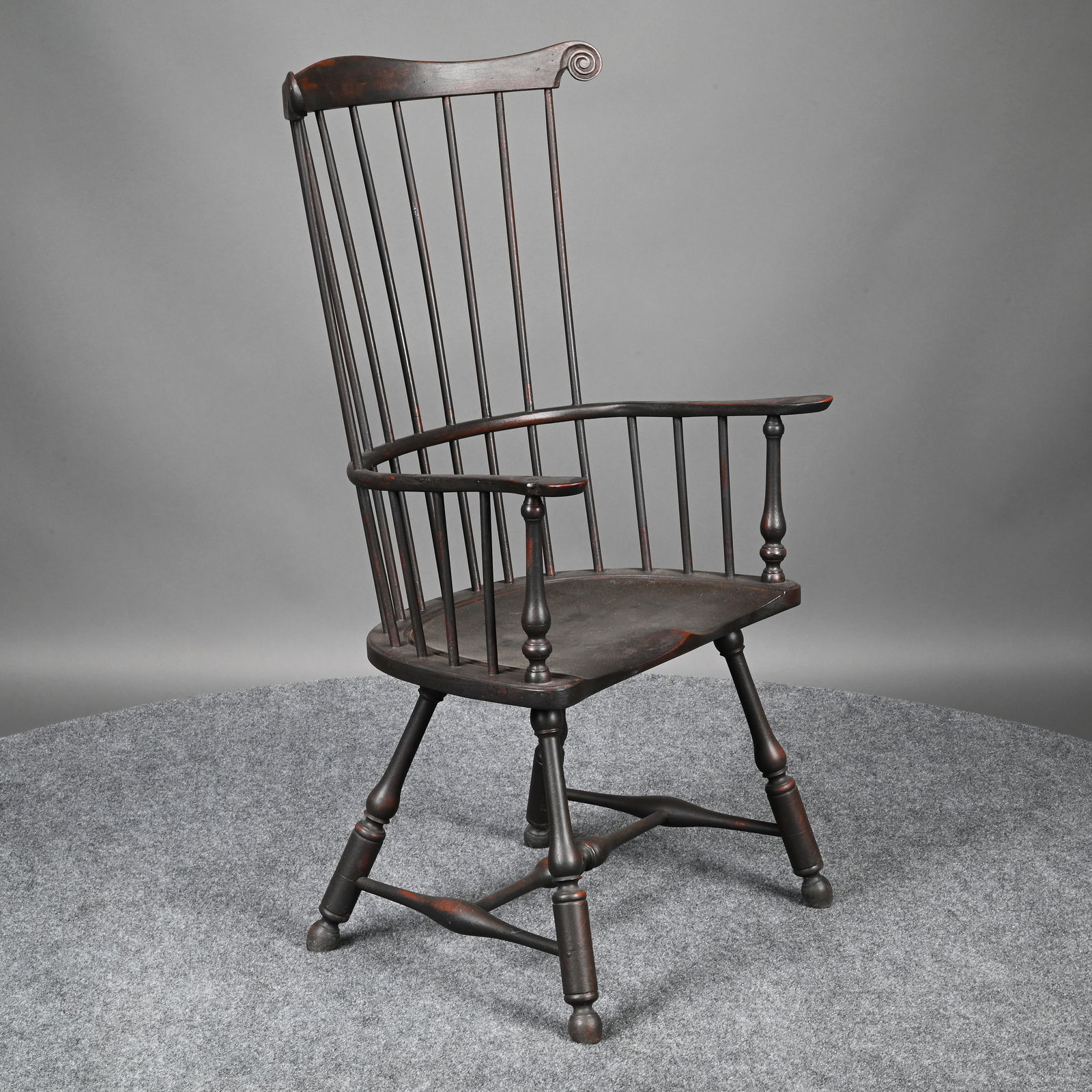 D.R. Dimes Pennsylvania Style Comb-Back Armchair (1 of 7)
