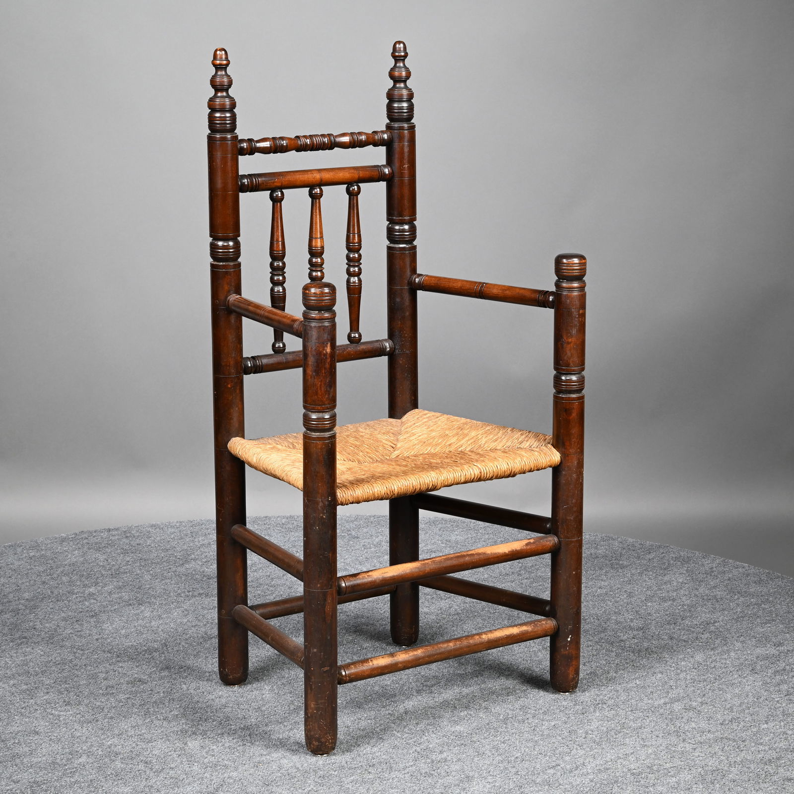 Pilgrim Century Style Oak Great Chair (1 of 9)