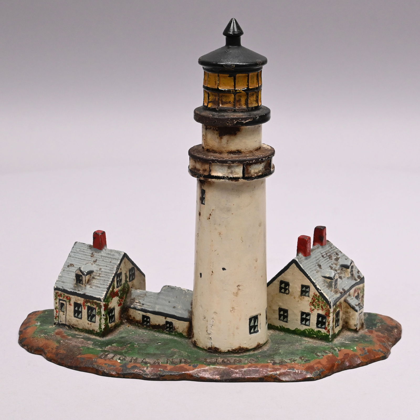 Amer. Cast-Iron 'Highland Light,Cape Cod' Doorstop (1 of 6)