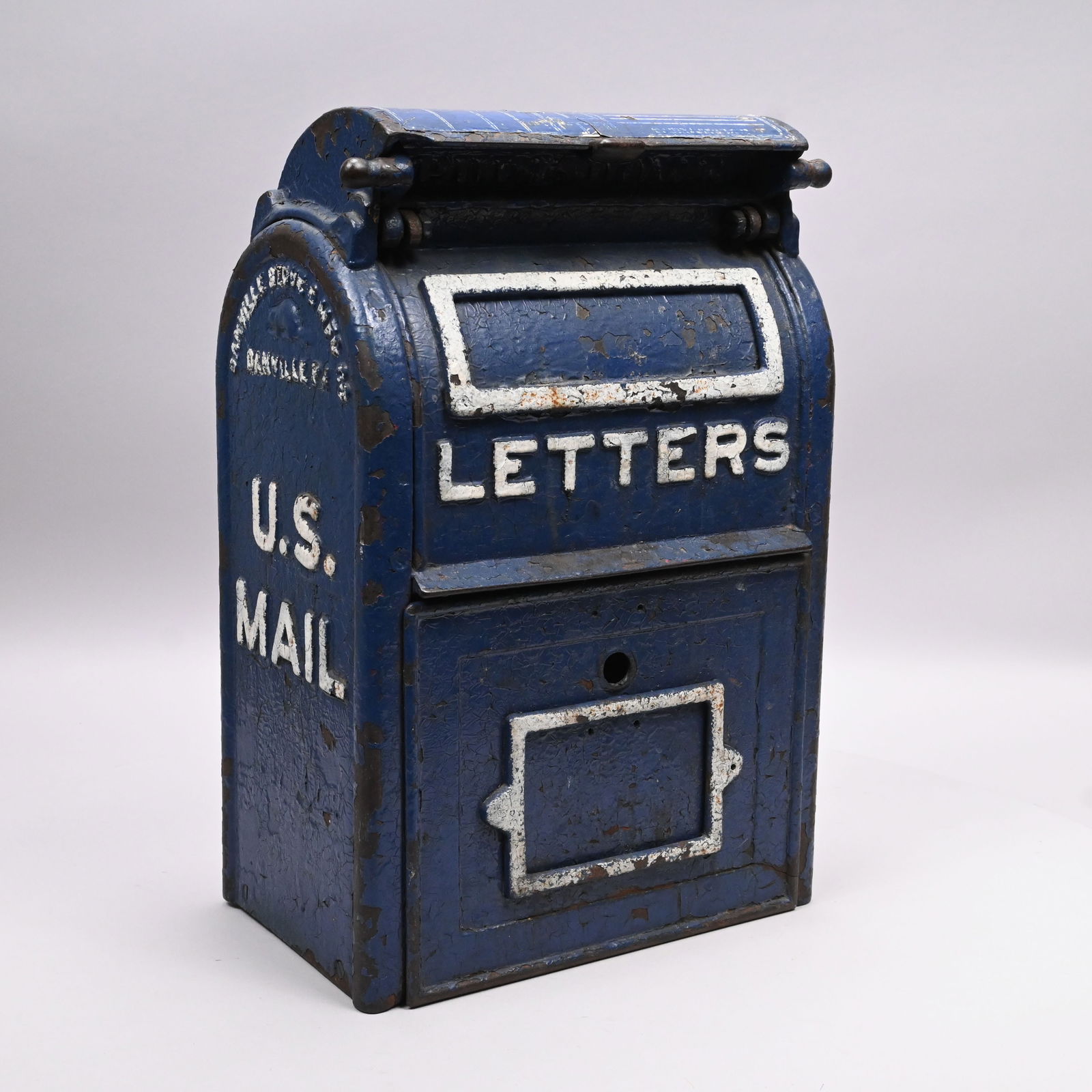 Cast-Iron Owens Style Mailbox, 1920s (1 of 14)