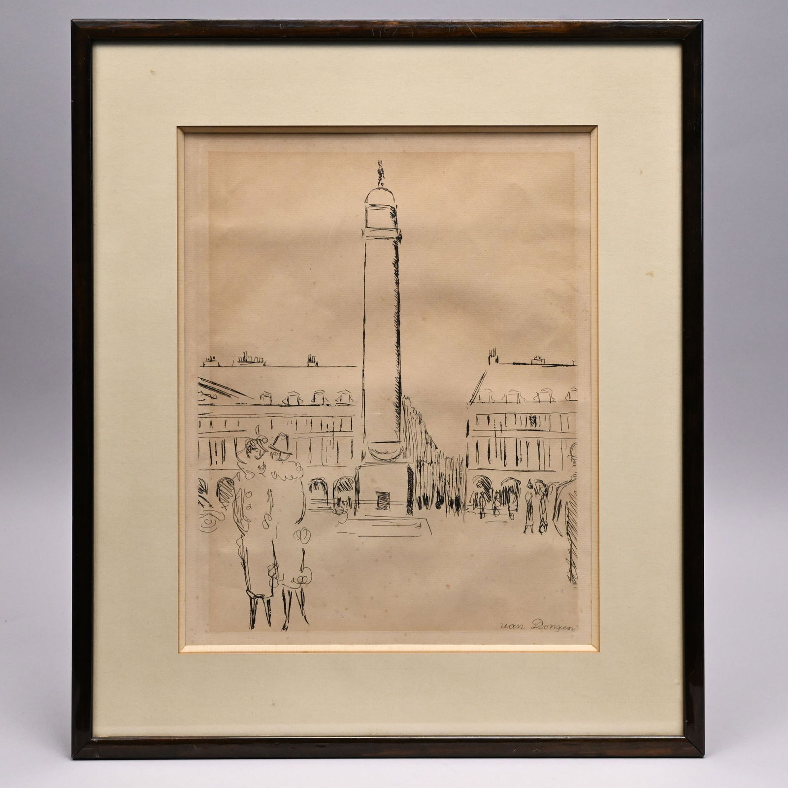 Kees van Dongen - "Place Vendome" (1 of 3)