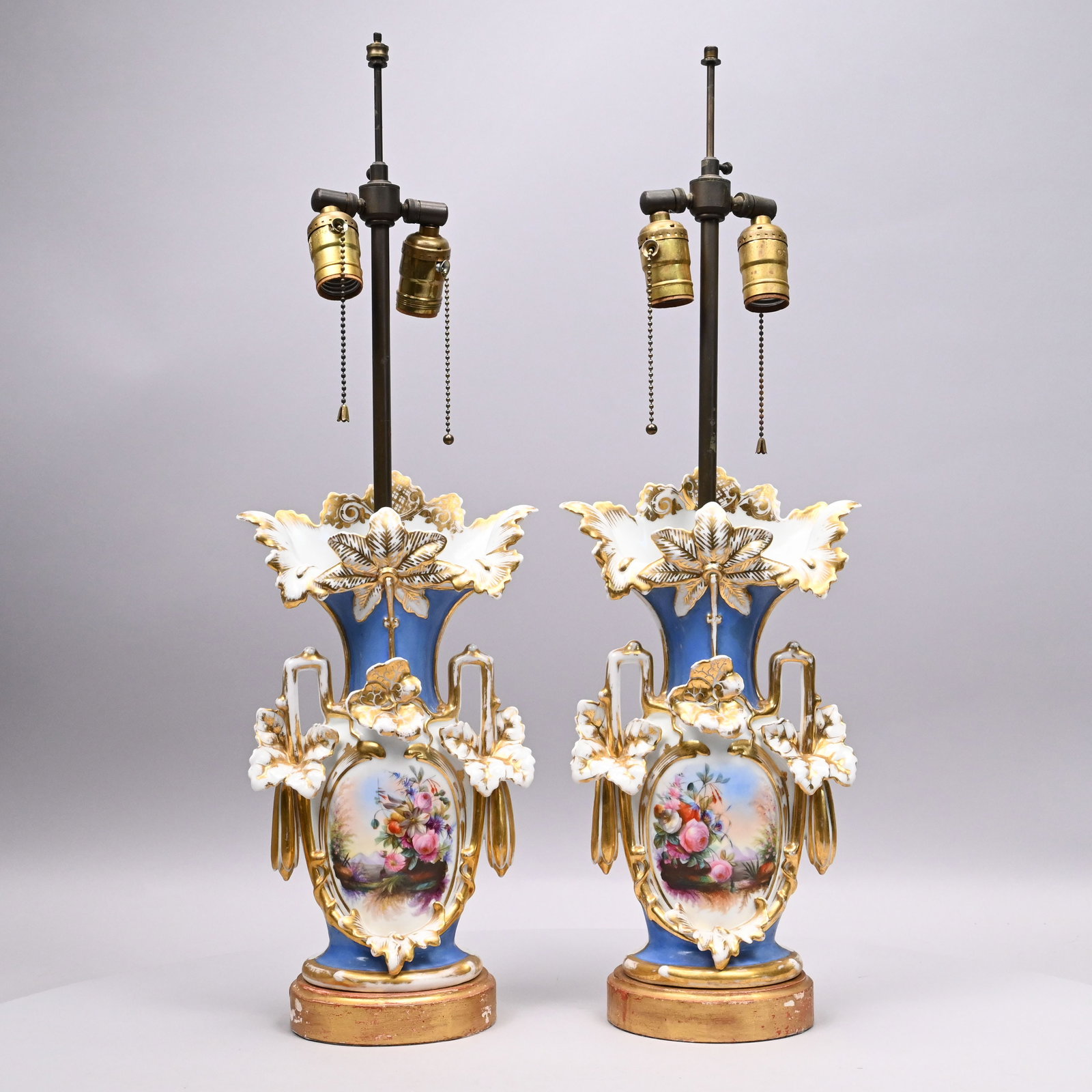 Pair of English Porcelain Vases (1 of 7)