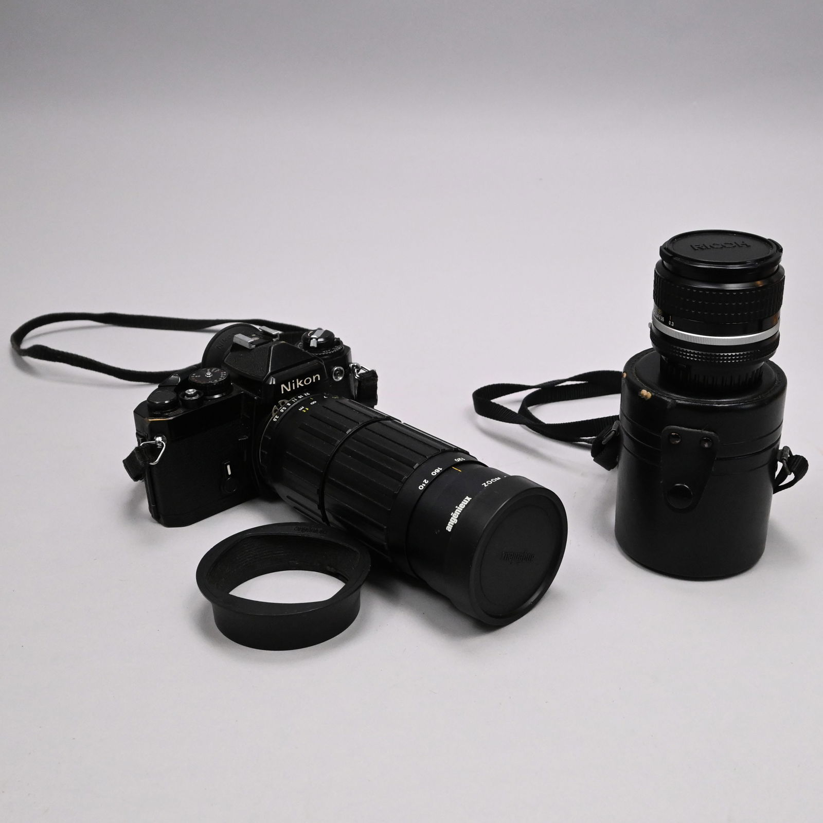 Nikon Camera with Angenieux Lens and a Nikkor Lens (1 of 20)