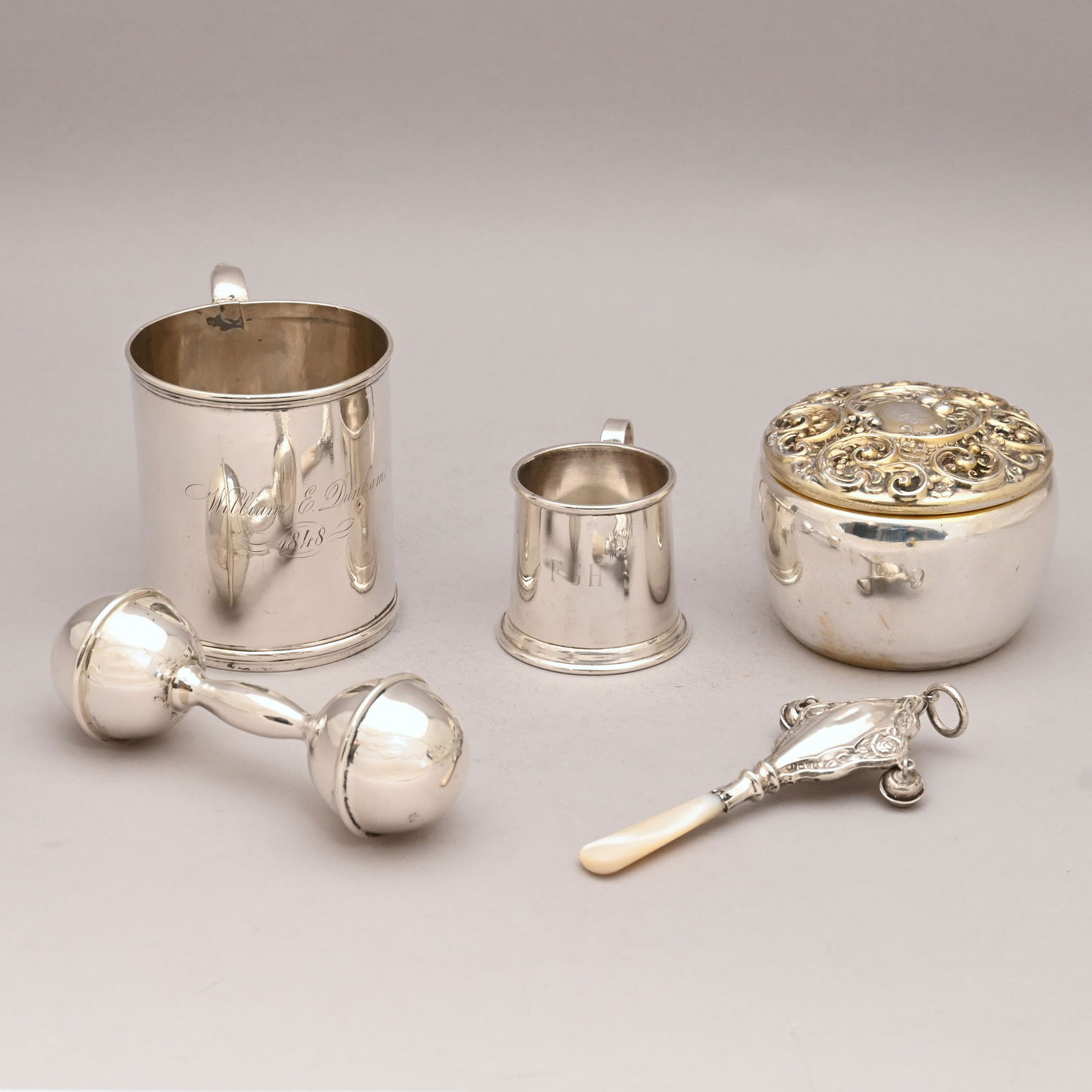 Five American & English Sterling Silver Objects (1 of 12)