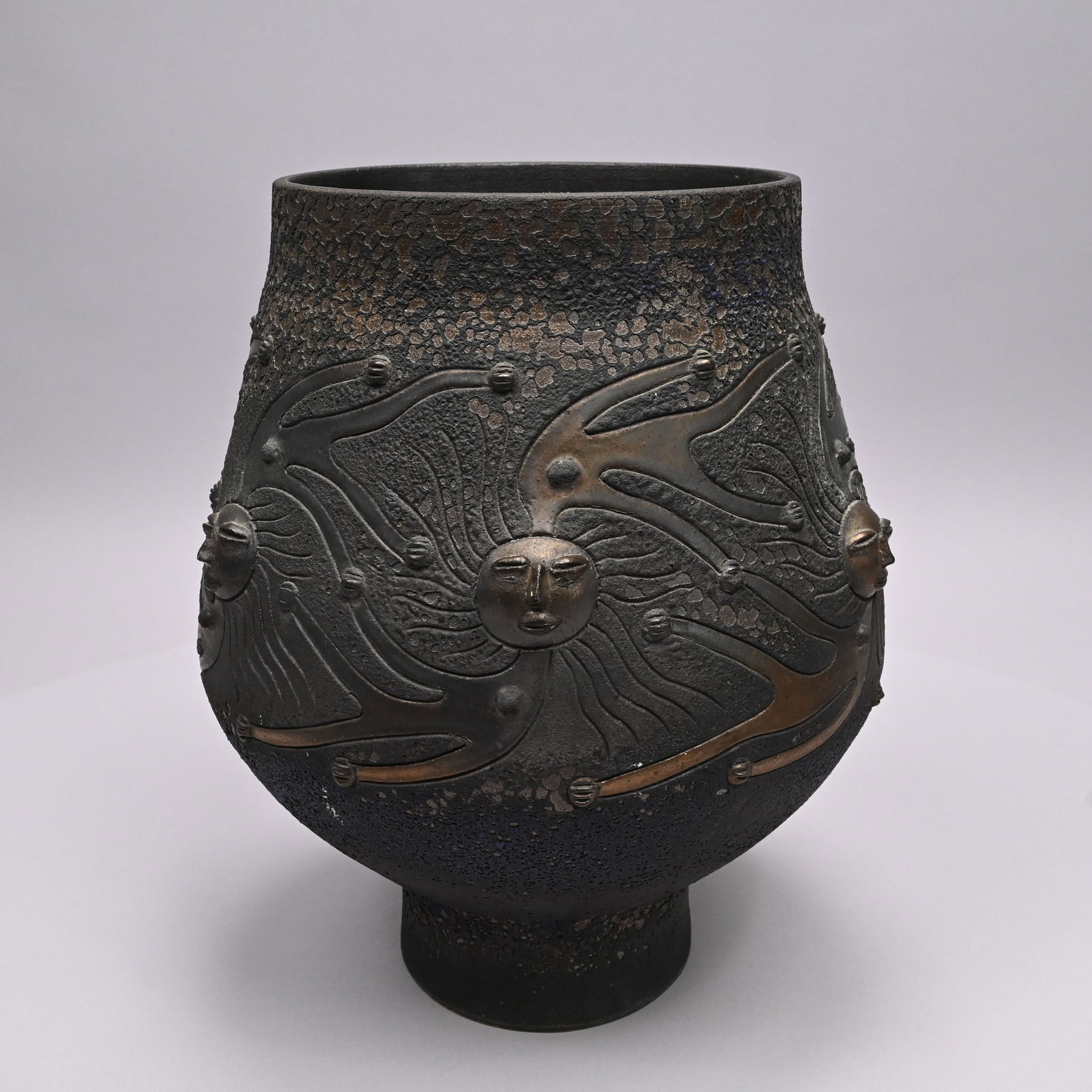 Edwin O. Scheier - Stoneware Vessel, 1989 (1 of 9)