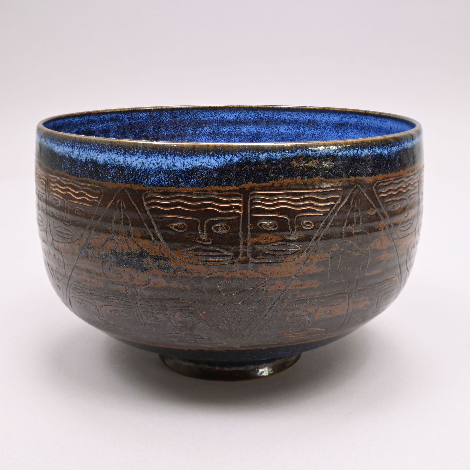 Edwin O. and Mary G. Scheier - Stoneware Bowl (1 of 8)