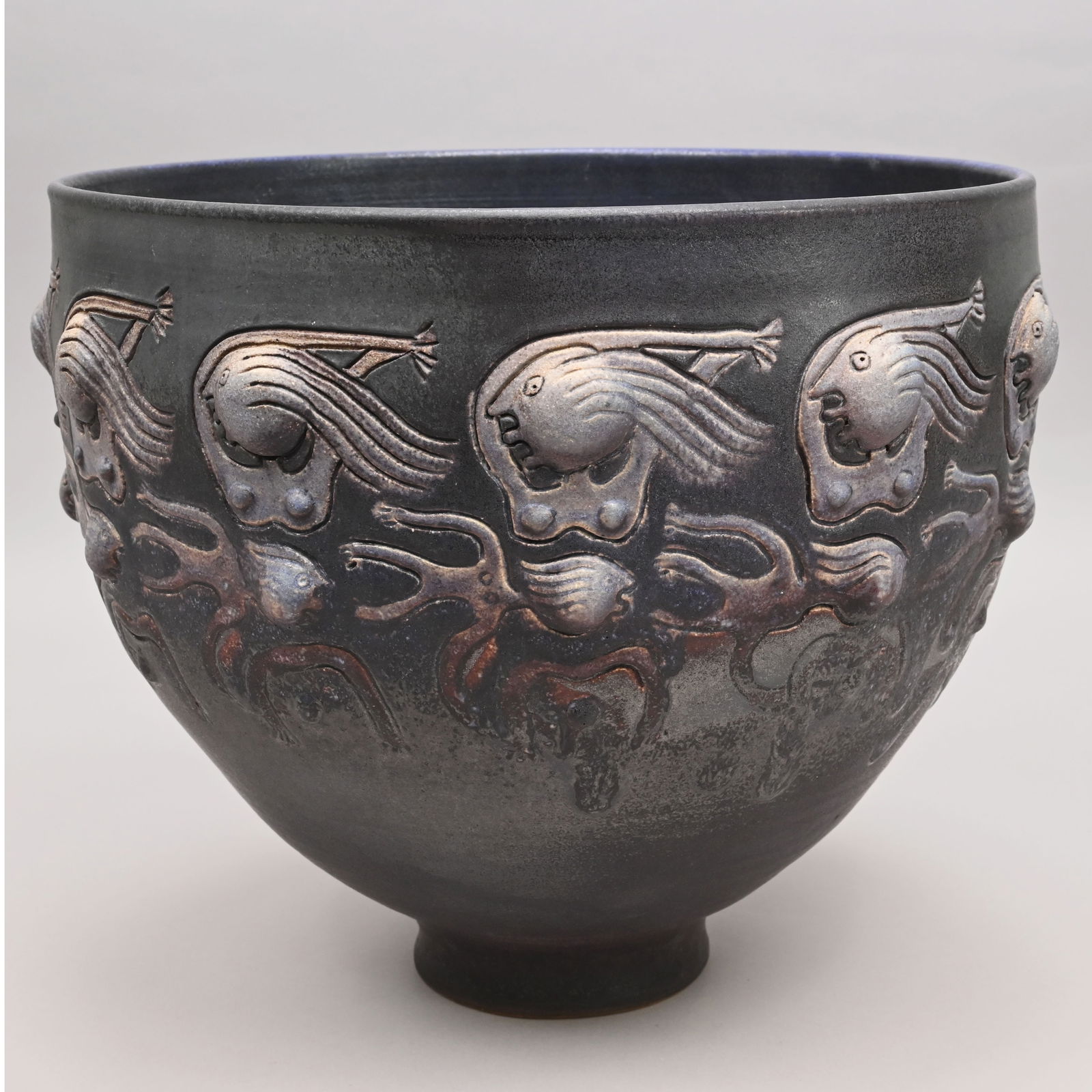 Edwin O. Scheier - Stoneware Vessel, 1991 (1 of 9)