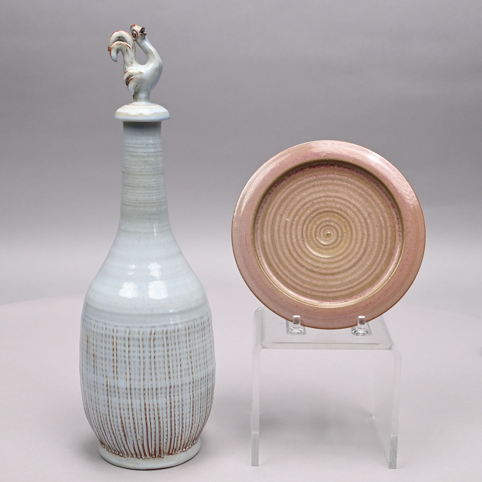 Edwin O. & Mary G. Scheier-Earthware Carafe & Line (1 of 9)